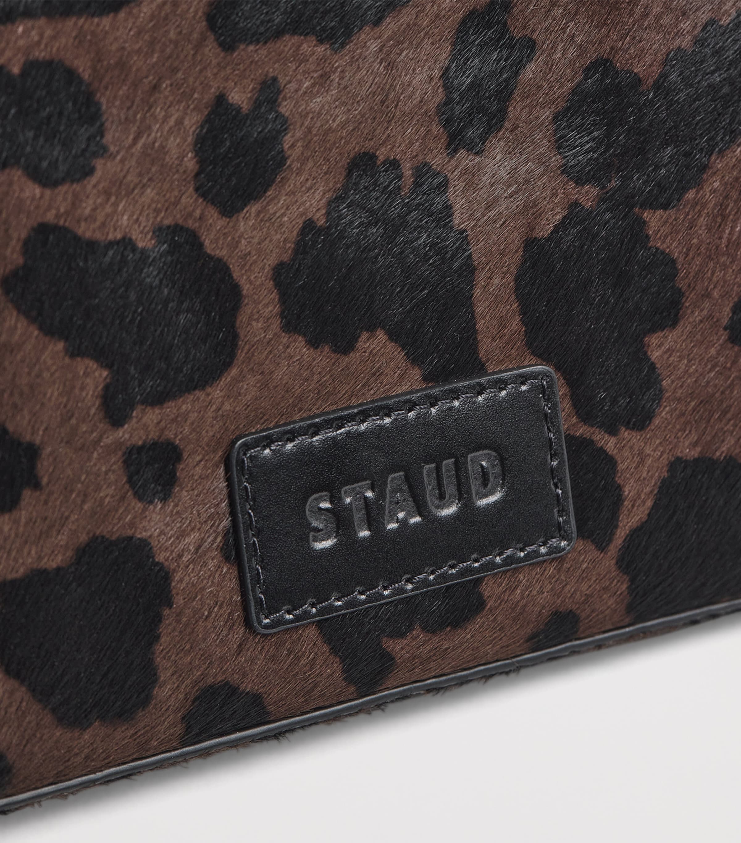 Calfskin Harlow Shoulder Bag LEOP LEOPARD Image 6