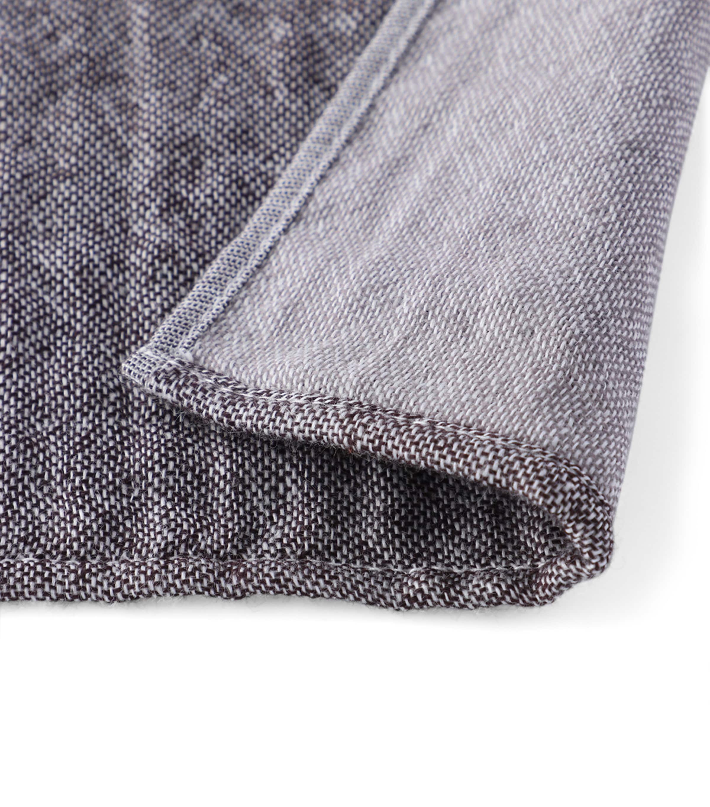 Uchino Marshmallow Gauze Hand Towel (35cm x 85cm) Dark Grey Image 2