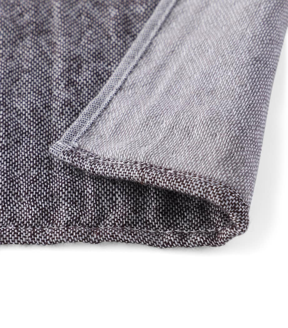 Uchino Marshmallow Gauze Hand Towel (35cm x 85cm) Dark Grey Image 2