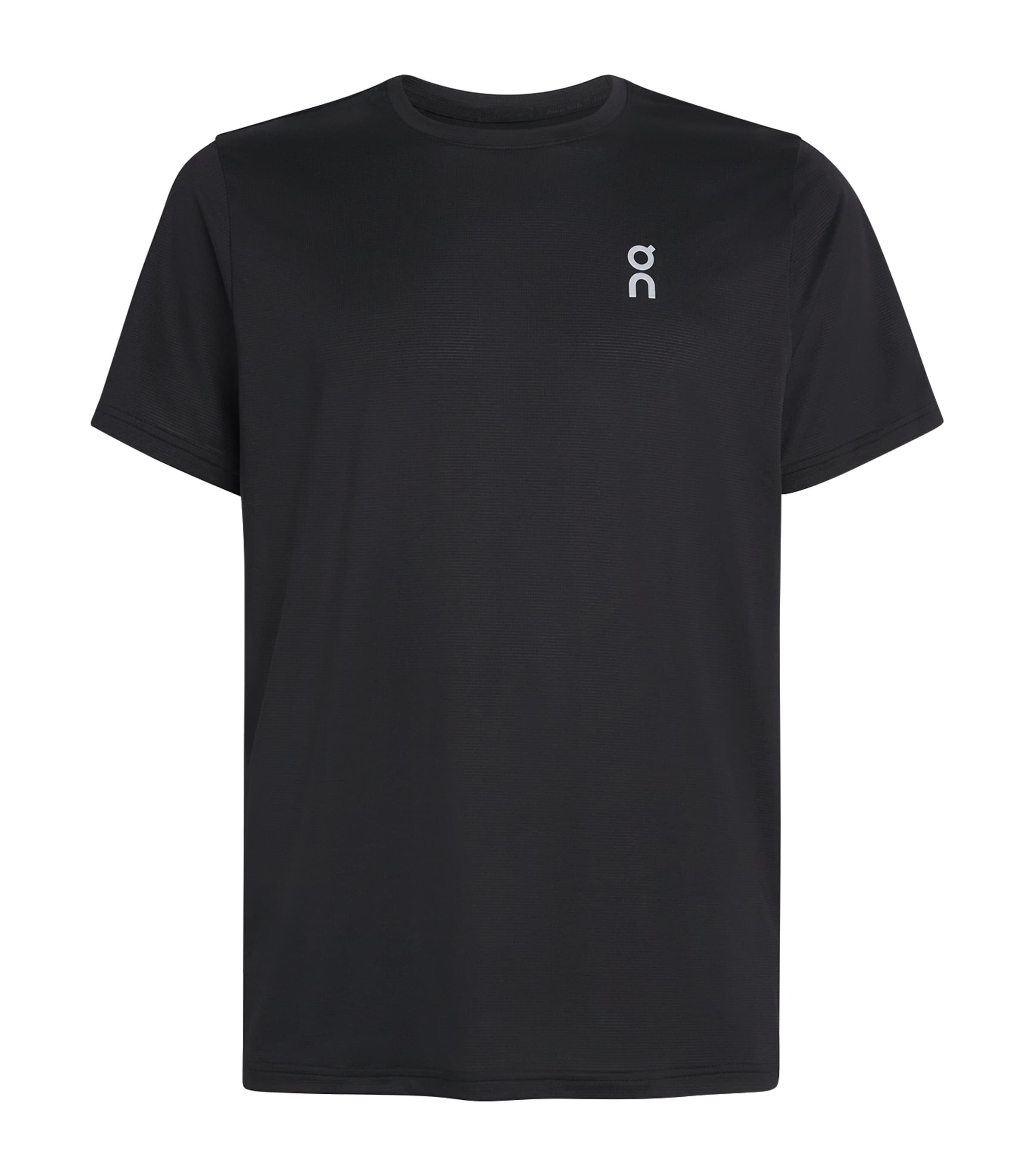 On Club Logo-print Cott-jersey T-shirt In Black
