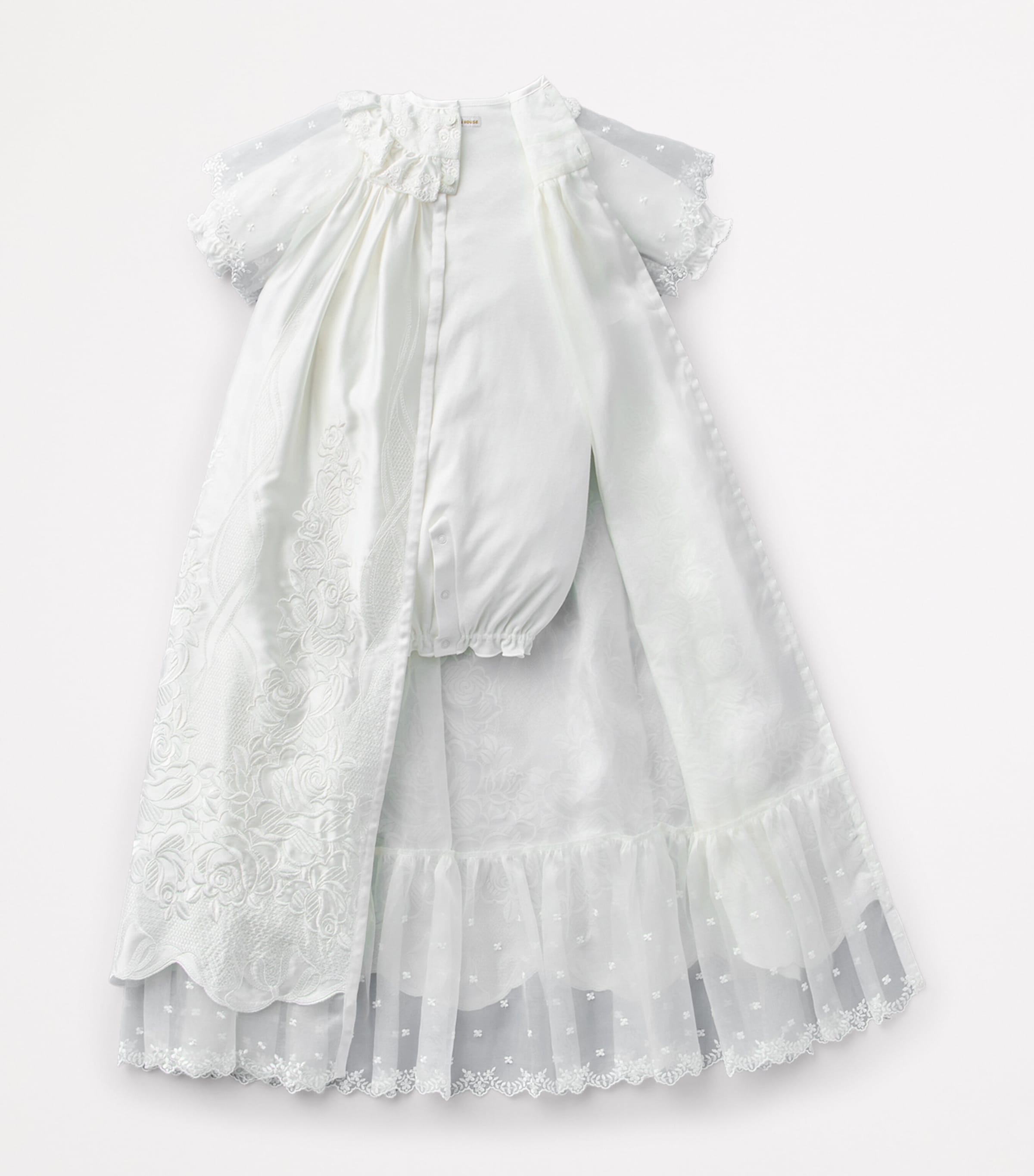 Miki House Silk Dress Set (Newborn-3 Months) Image 7