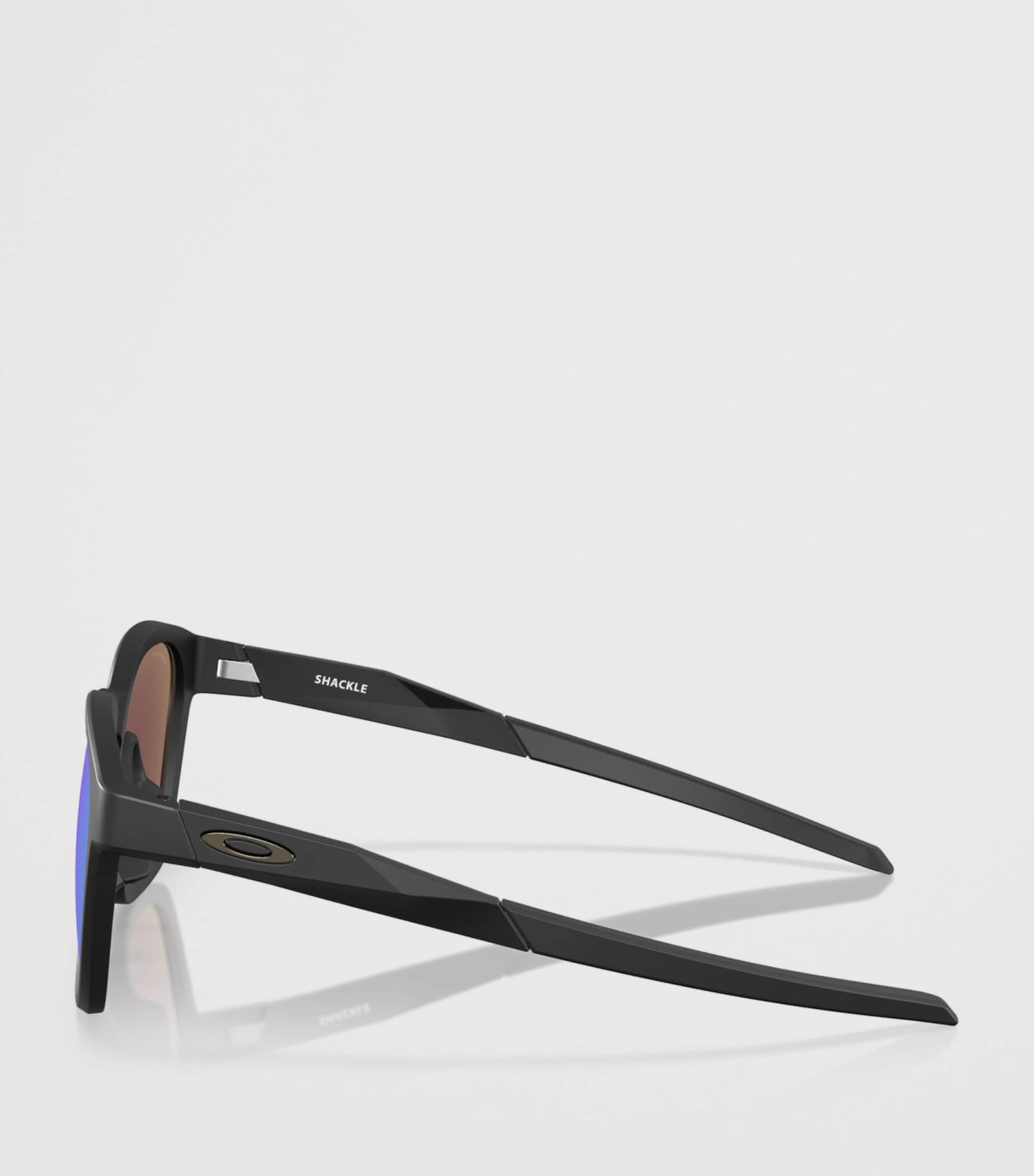Oakley Shackle Square Sunglasses Black Image 3