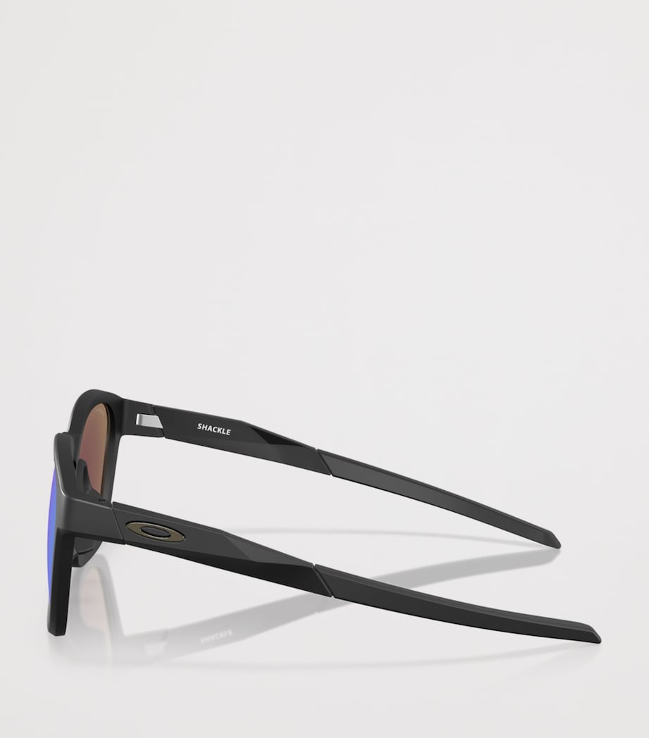 Oakley Shackle Square Sunglasses Black Image 3