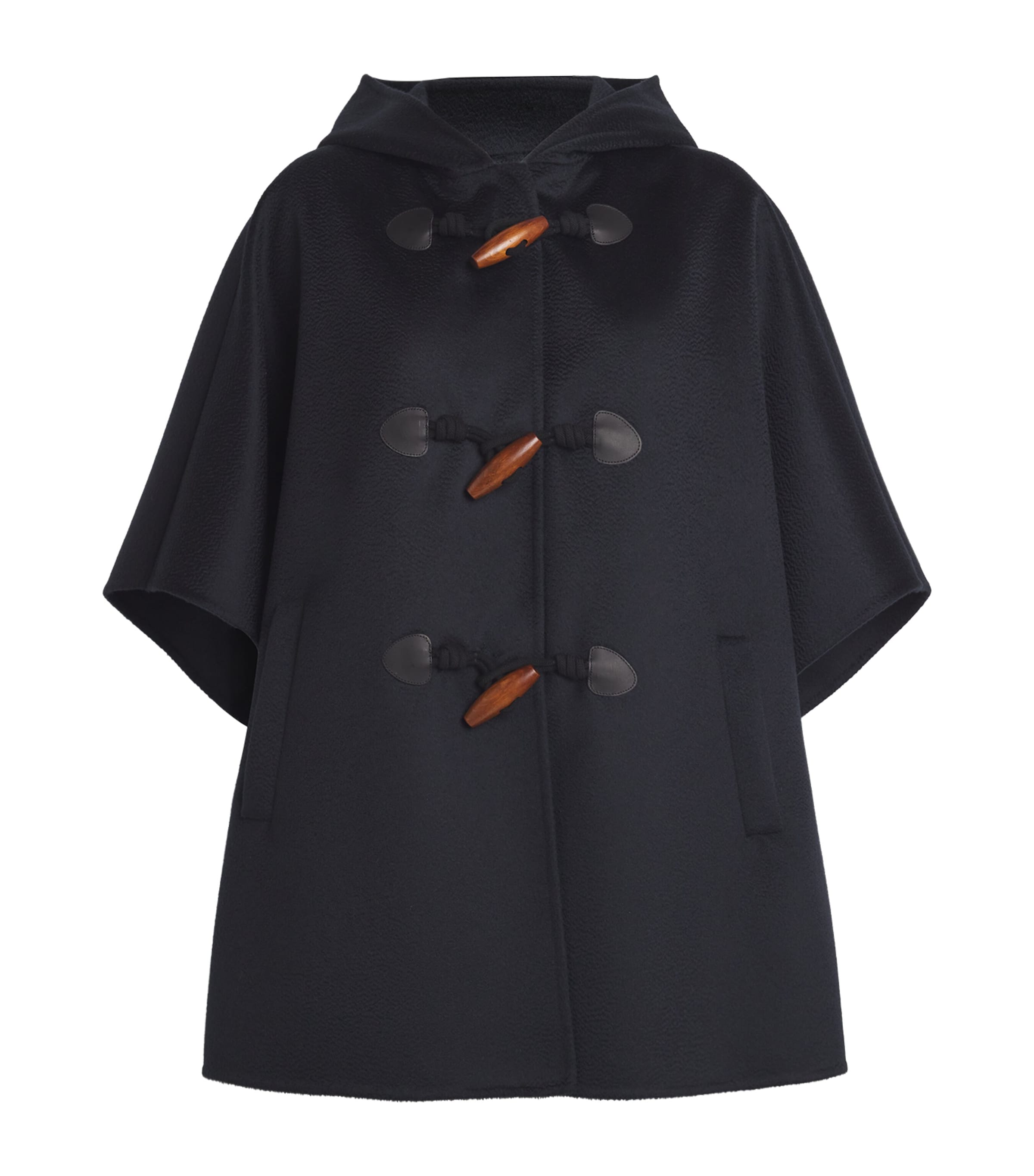 Max Mara Hooded Casual Jacket In Blue