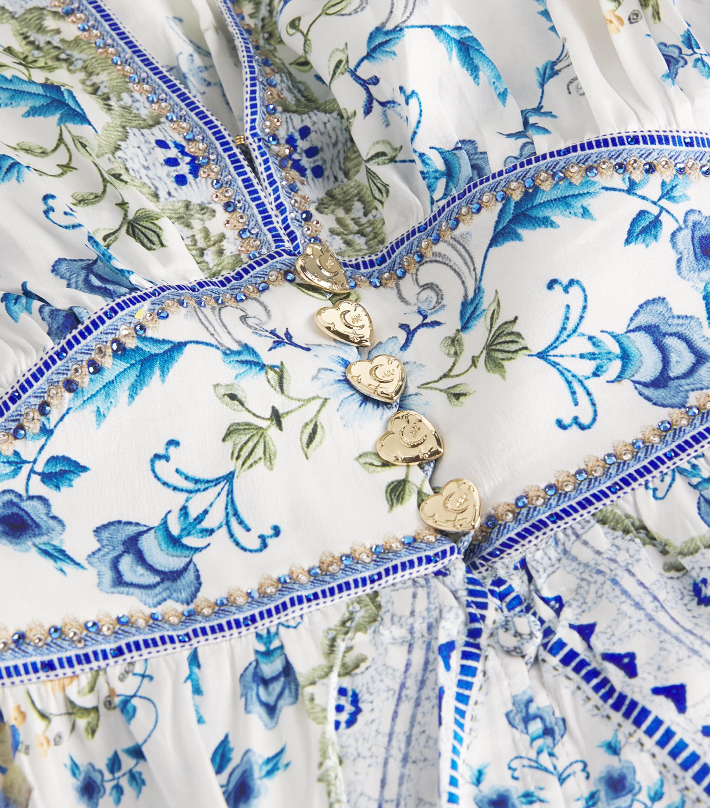 Silk Homespun Maxi Dress MY HOMESPUN HRT HMHR Image 5