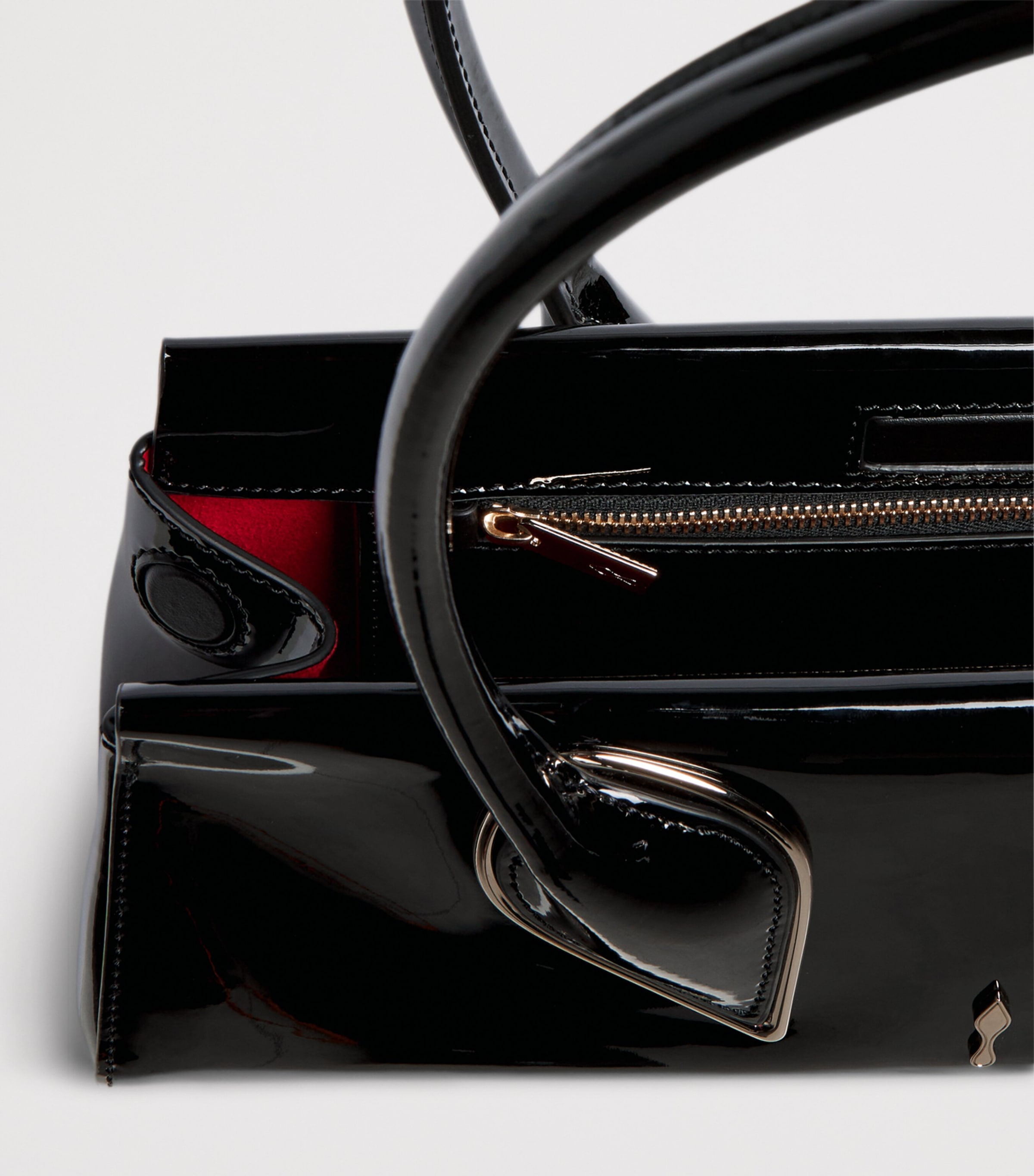 Christian Louboutin Venus Baguette Soft Patent Shoulder Bag Image 6