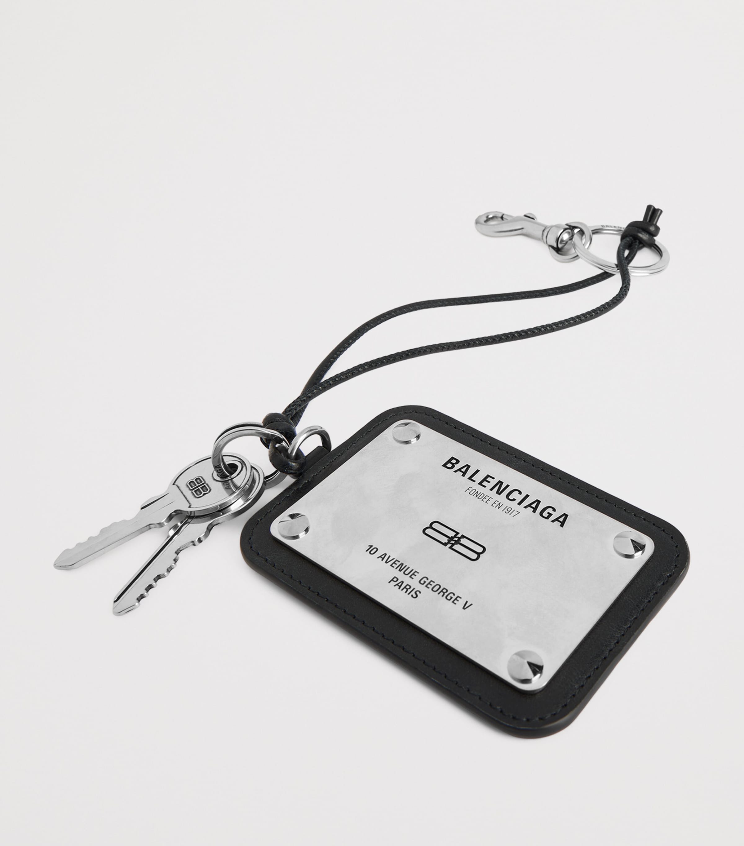 【送料込】BALENCIAGA★LOLA キーリング ホワイト の ウィメンズ Paloma チャーム / キーリング
