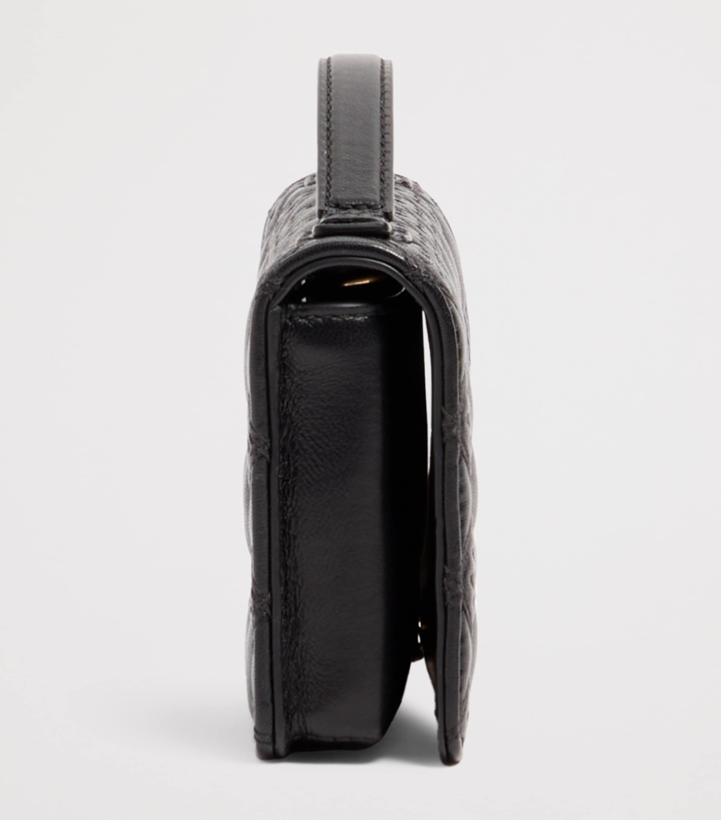 Valentino Garavani Leather Flutterby Chain Wallet Image 3