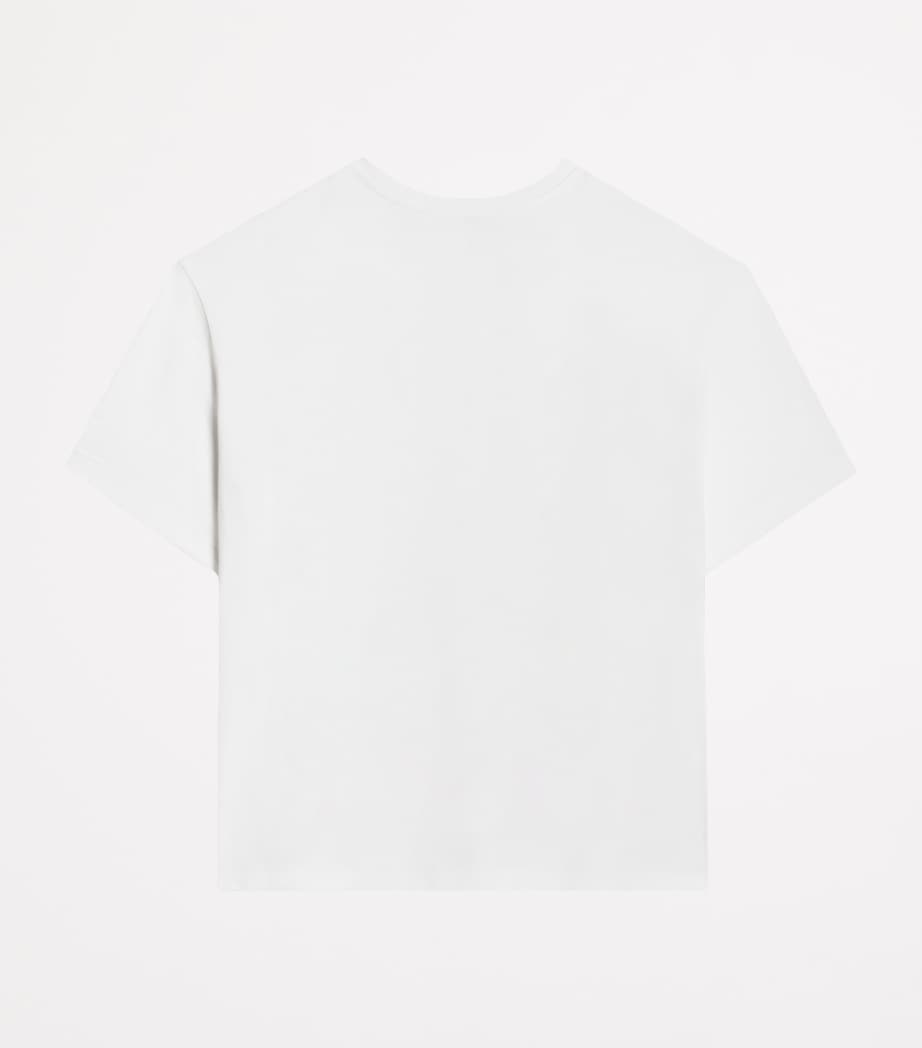 Italian Holiday Print T-Shirt (8-12+ Years) W0111-WHITE Image 2