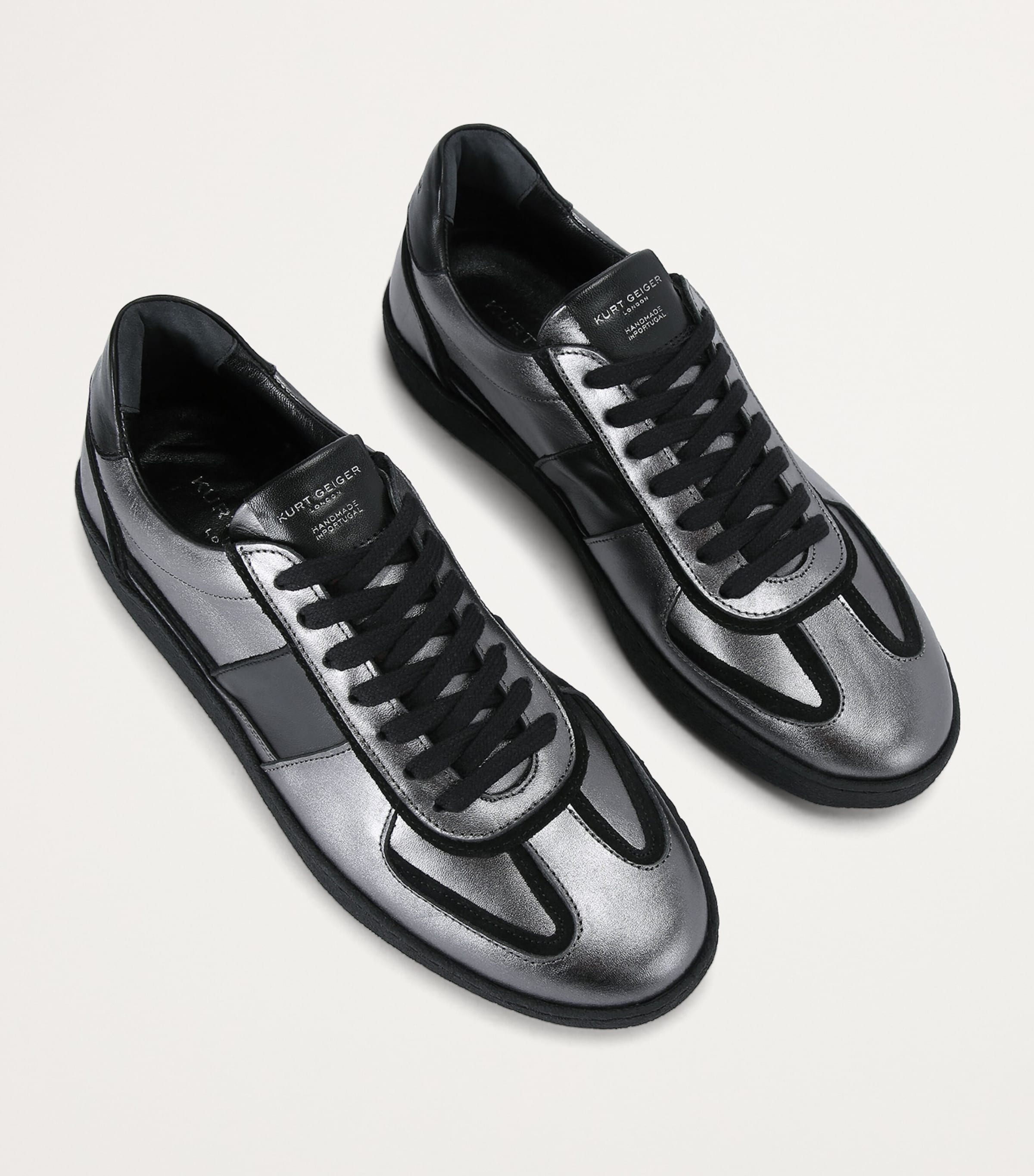 Kurt Geiger London Leather Lloyd Sneakers Blk/other Image 3