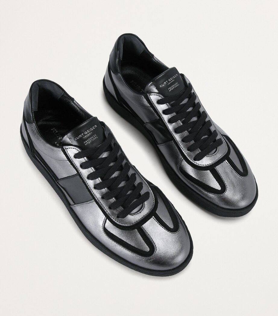 Kurt Geiger London Leather Lloyd Sneakers Blk/other Image 3