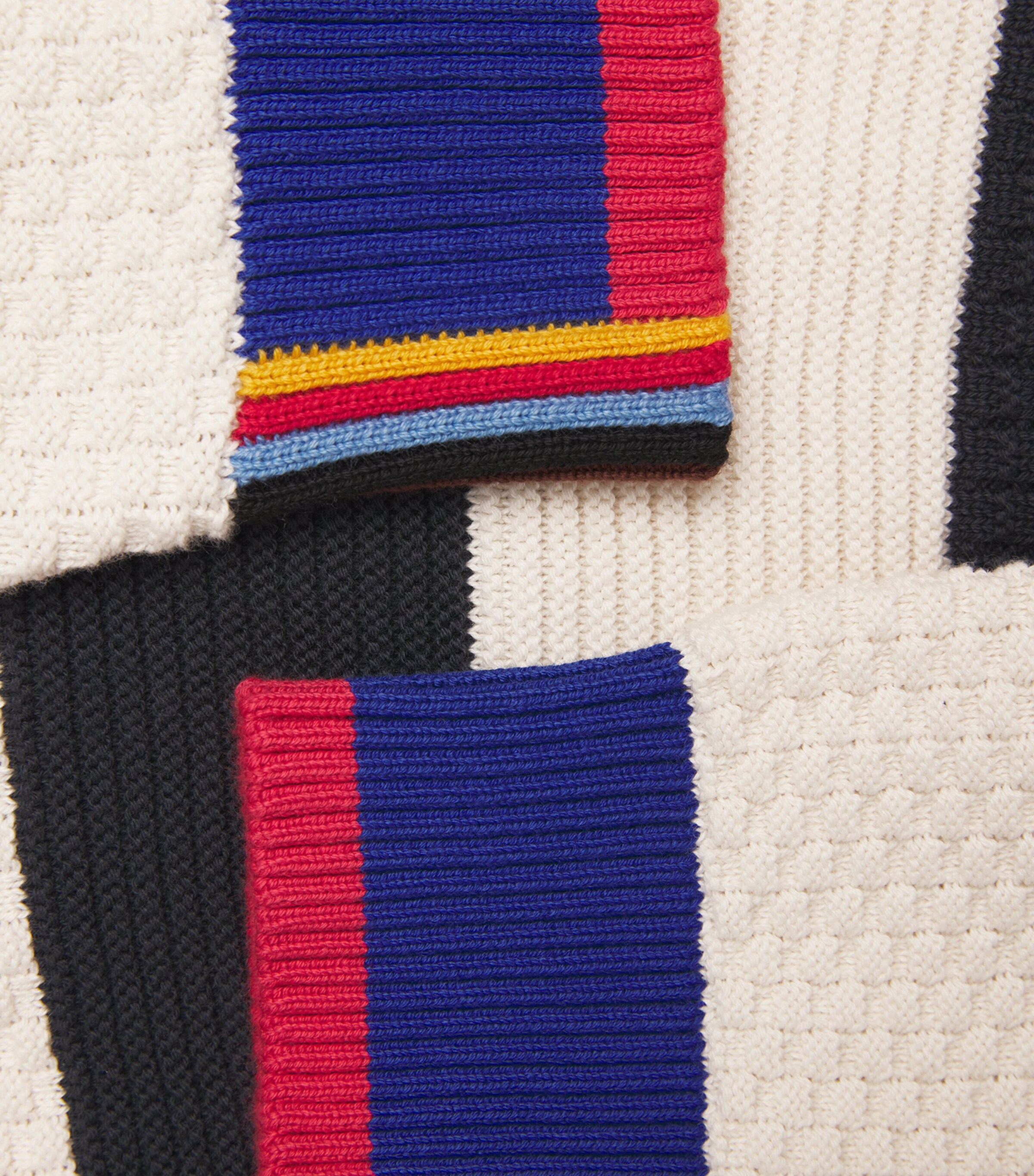 Barbour Mens x Paul Smith Cotton Stripe Southwold Sweater Image 6