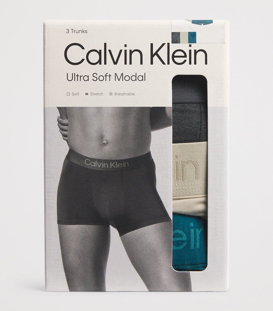 Ultra Soft Modal Briefs (Pack of 3) CHARCOAL HEATHER Image 4