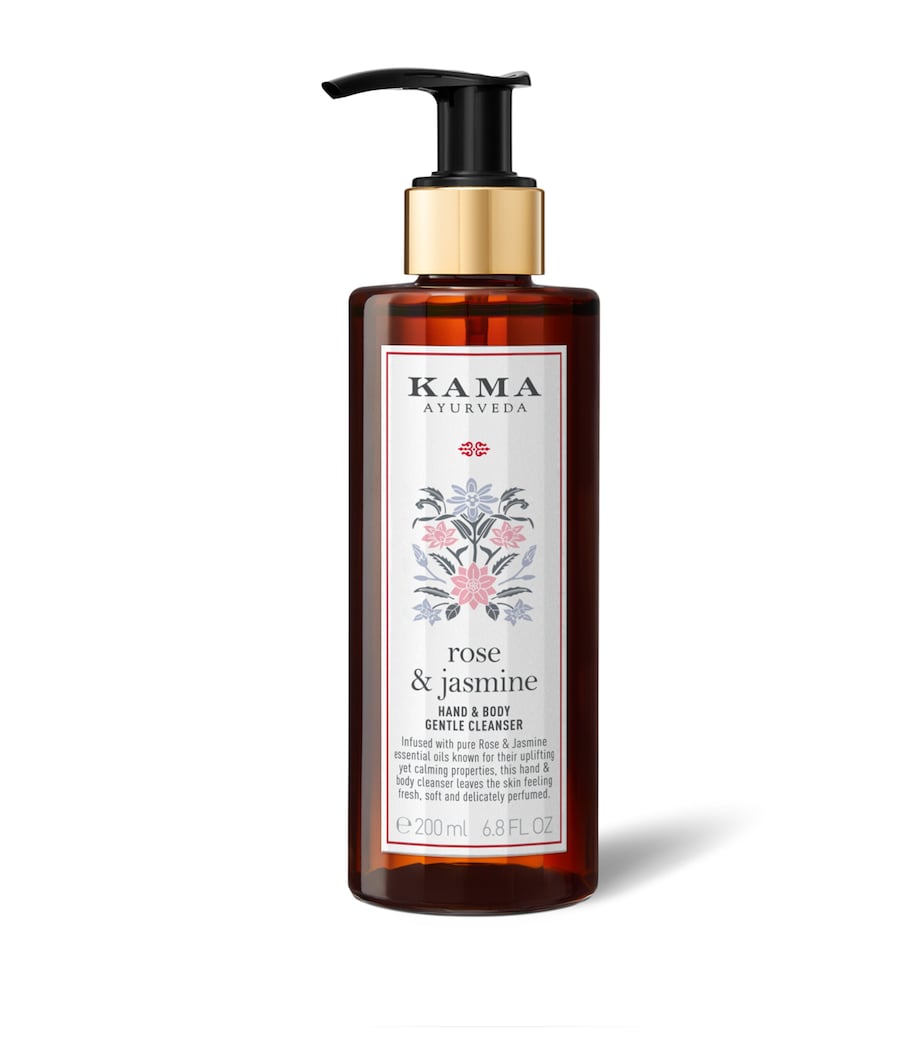KAMA AYURVEDA Rose & Jasmine Hand & Body Gentle Cleanser (200ml) Image 1