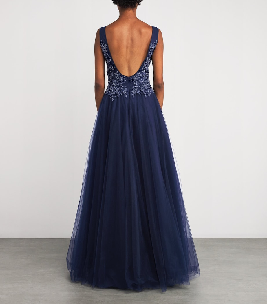 Tulle Graciella Gown 2375 NAVY Image 3