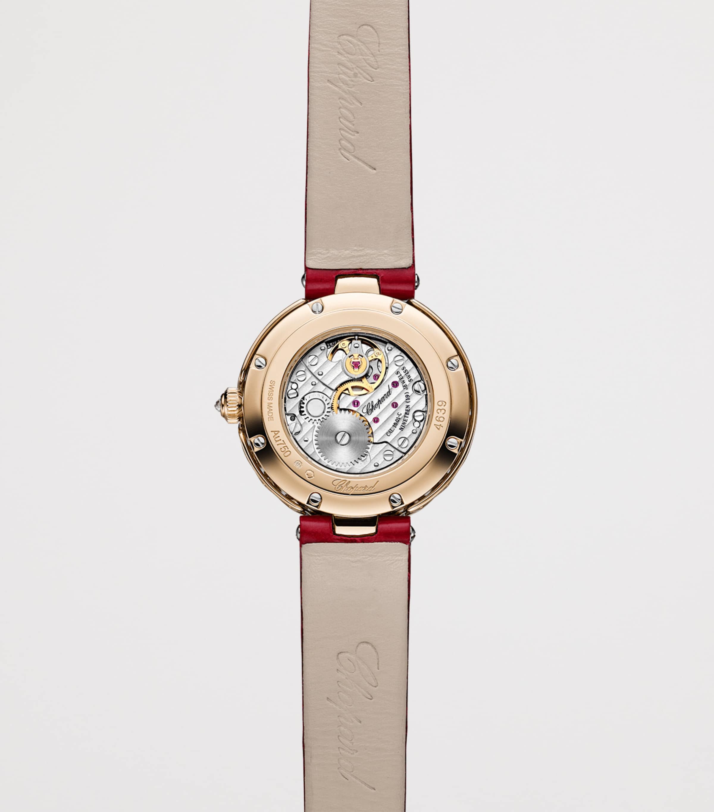 Rose Gold, Diamond and Carnelian L'Heure du Diamant Watch 26mm 18K ROSE GOLD Image 2