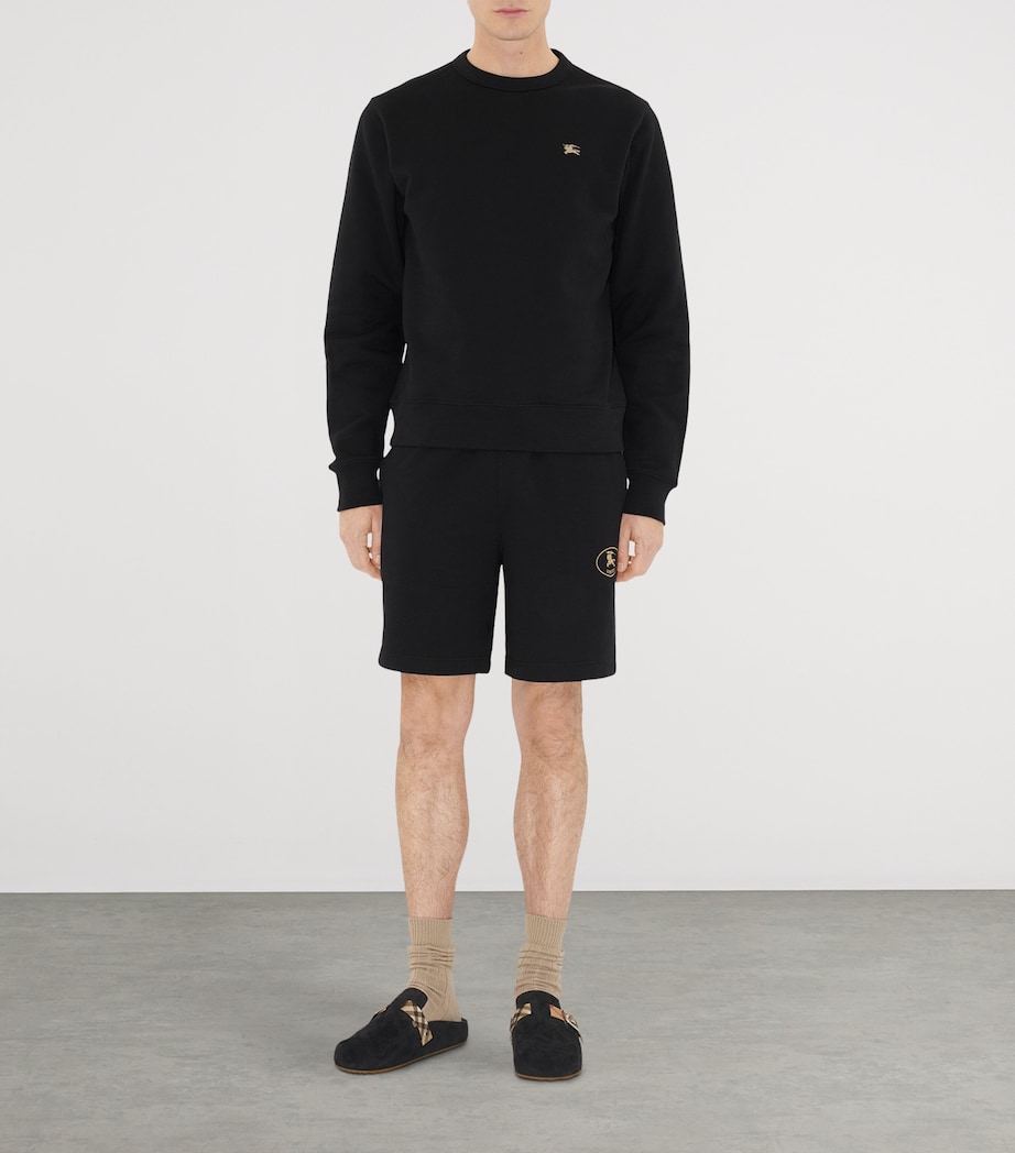 Cotton Logo Shorts BLACK Image 2