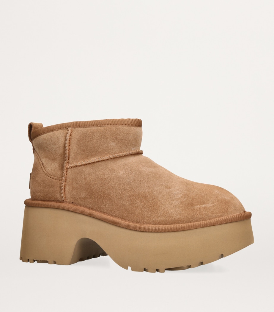 Suede Classic Ultra Mini New Heights Boots 70 CHESTNUT Image 3