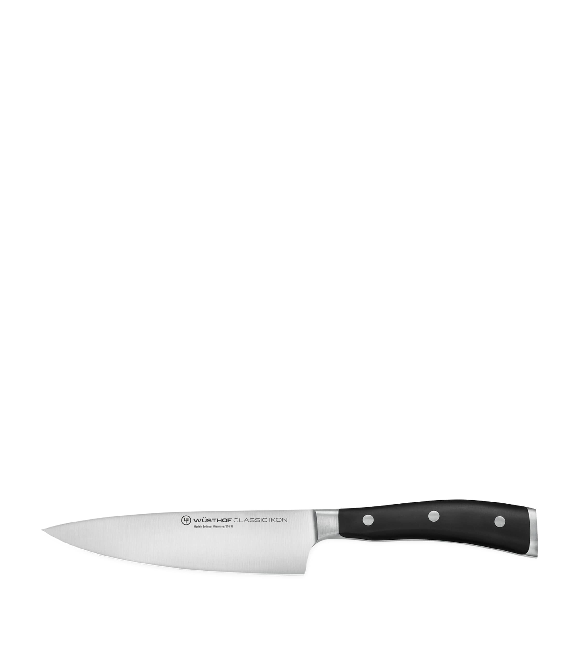 Wusthof Classic Ikon Cook's Knife In Black
