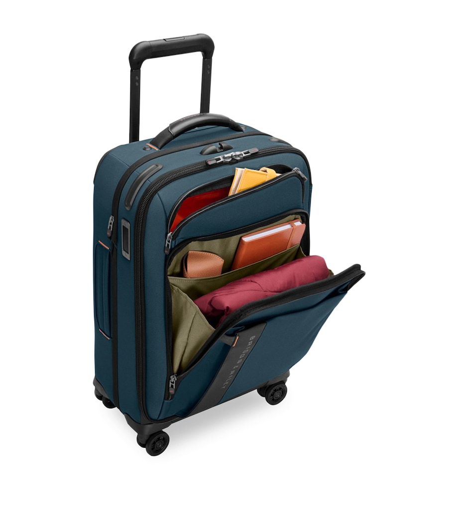 Briggs & Riley ZDX Essential Carry-On Spinner Suitcase (56cm) Ocean Image 8
