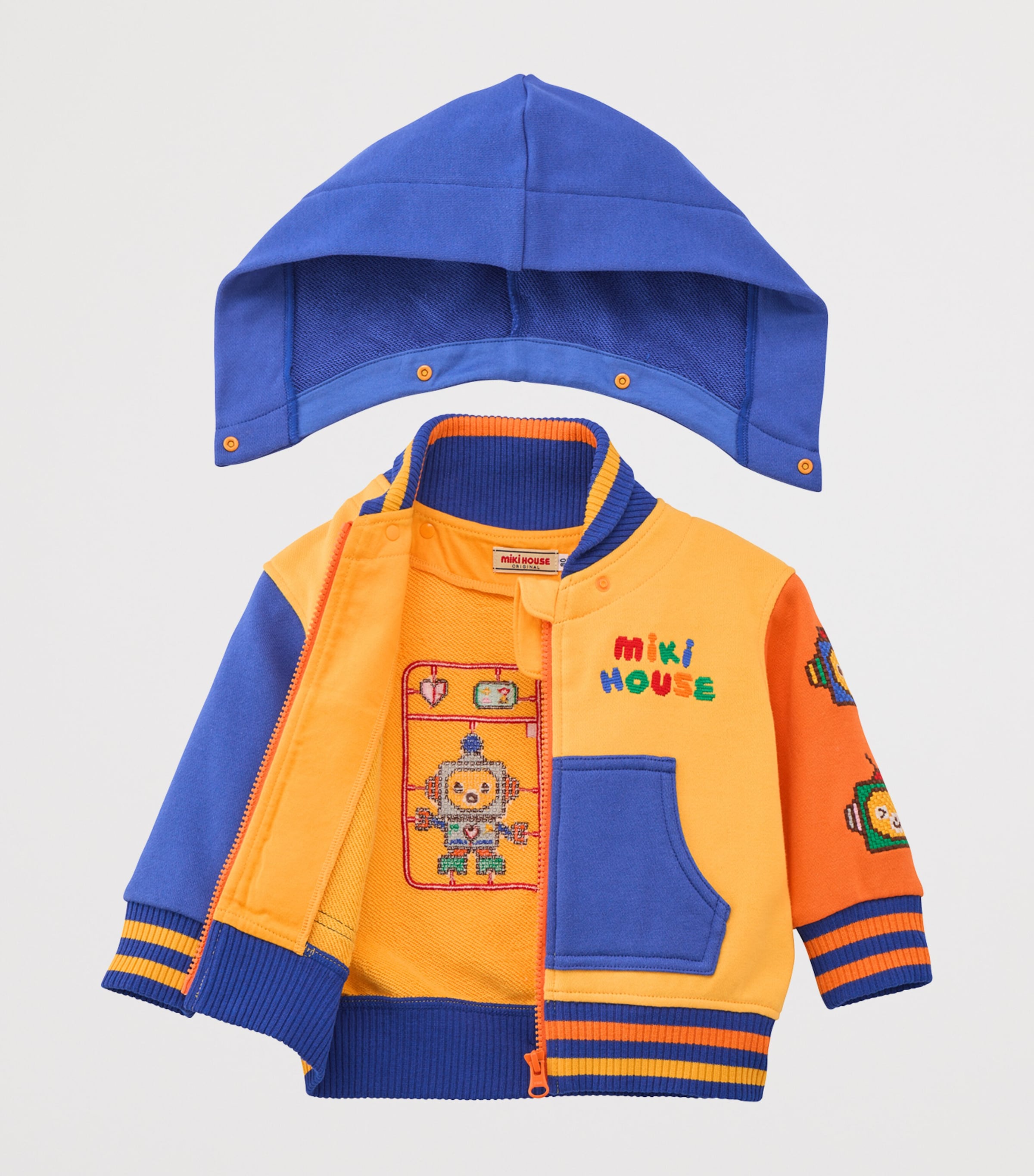 Miki House Cotton Robot Jacket (1-4 Years) Image 2