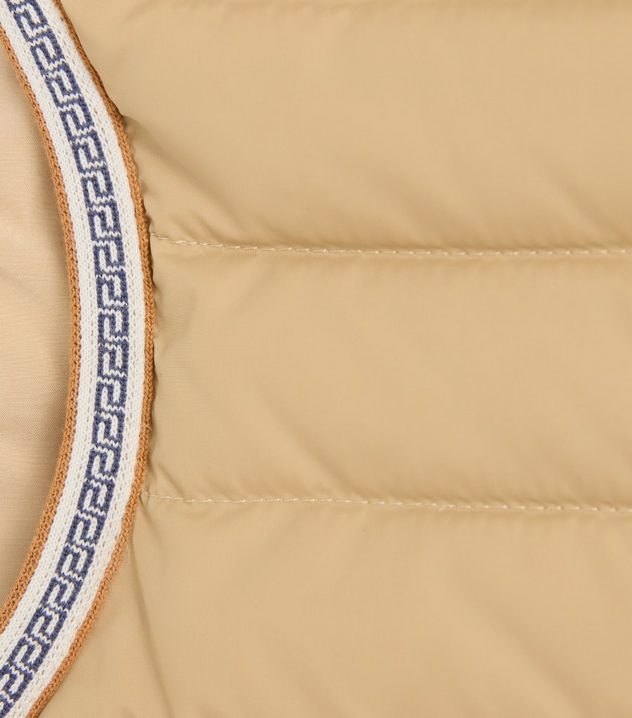 Versace Kids Greca-Trim Down Gilet (4-14 Years) Image 3