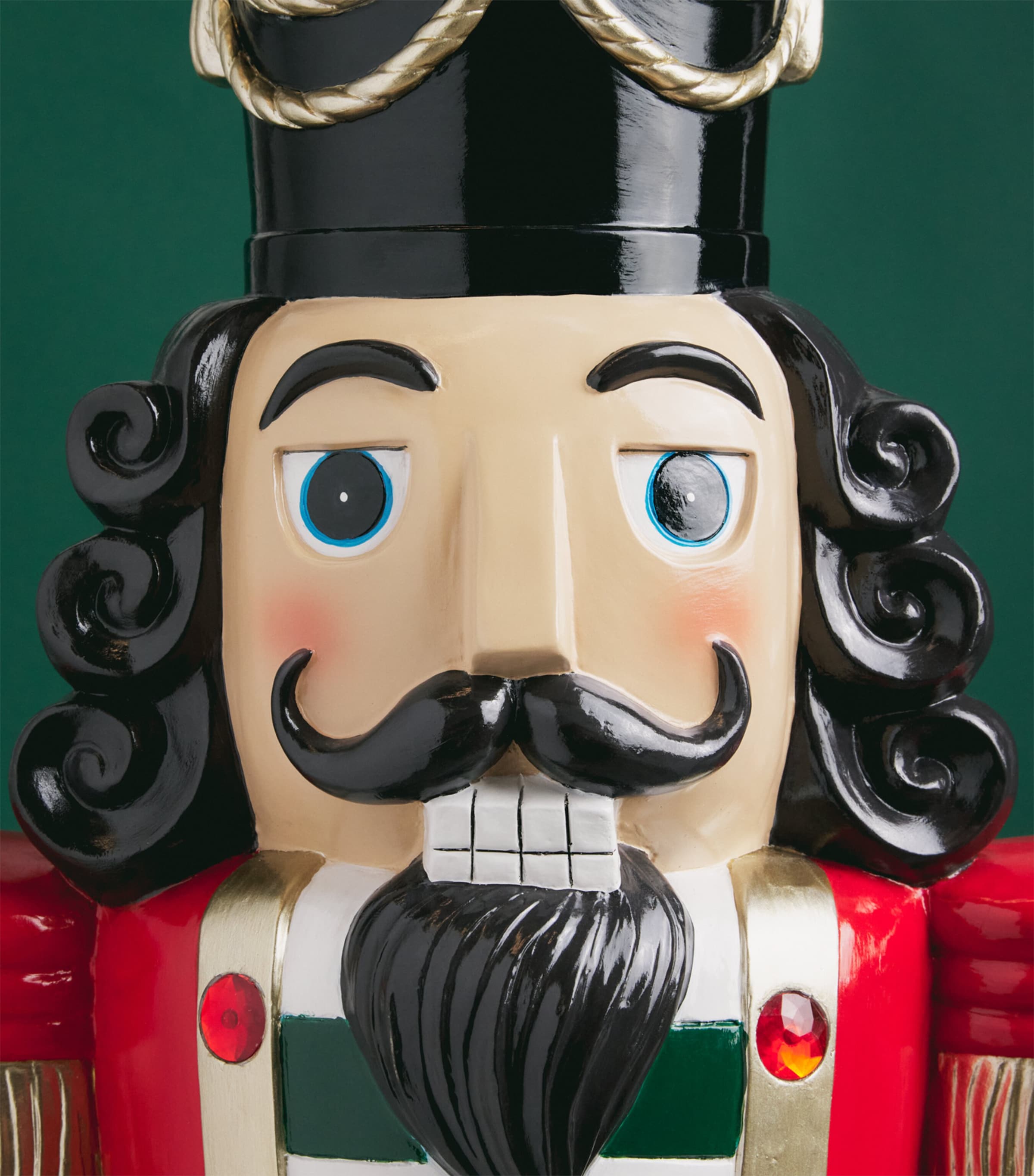 Harrods Nutcracker Floor Ornament Red/colour(s) Image 2