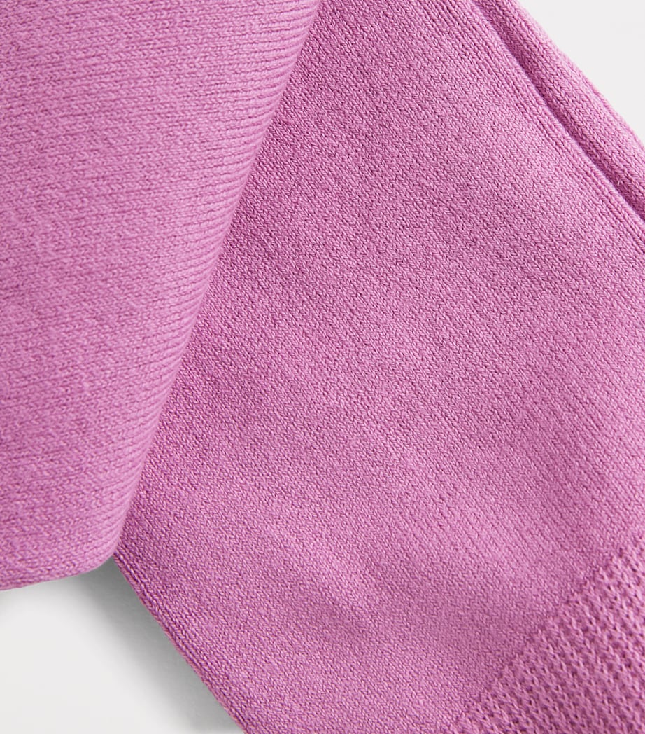 Falke Womens Mid-Calf Family Socks Blush Image 2