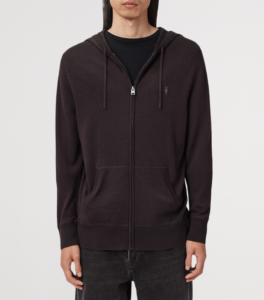 Merino Wool Mode Hoodie ESPRESSO BROWN Image 5