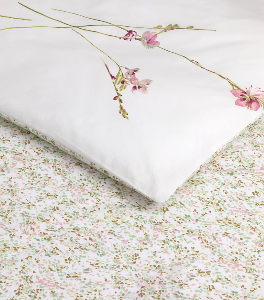 Floral Gaura Double Duvet Cover (200cm x 200cm) MULTICOLOURED Image 3