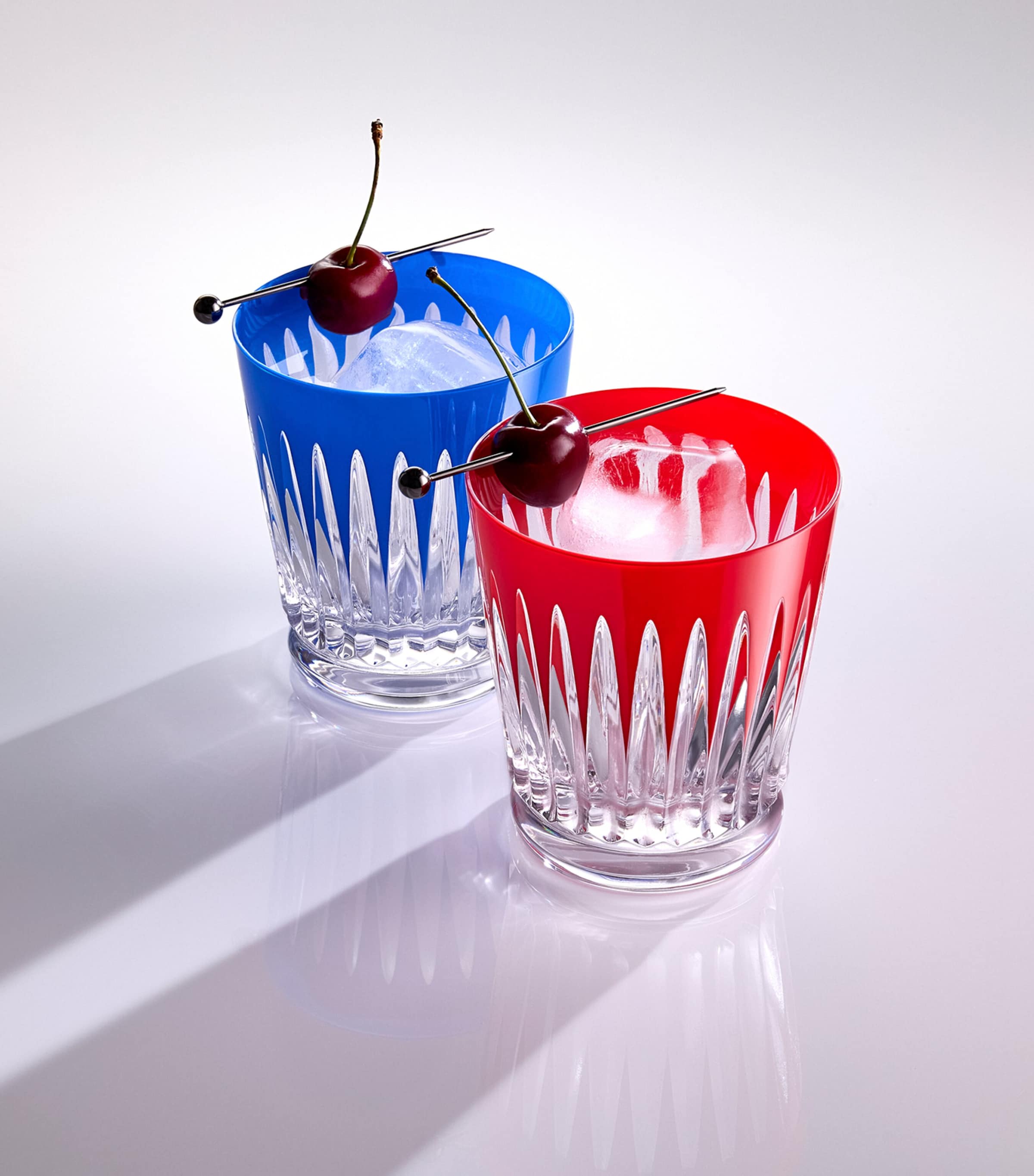 Set of 6 Crystal Firework Tumblers (340ml) MULTI Image 2