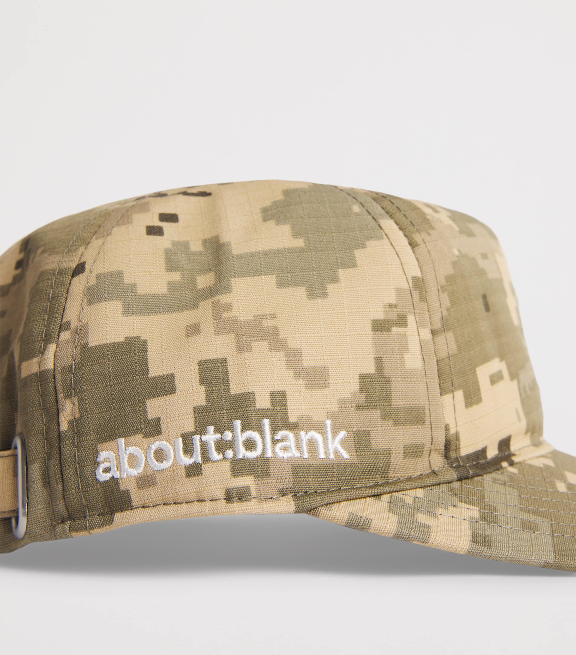 about:blank Pixelated Camouflage Monogram Cap Camo Image 5