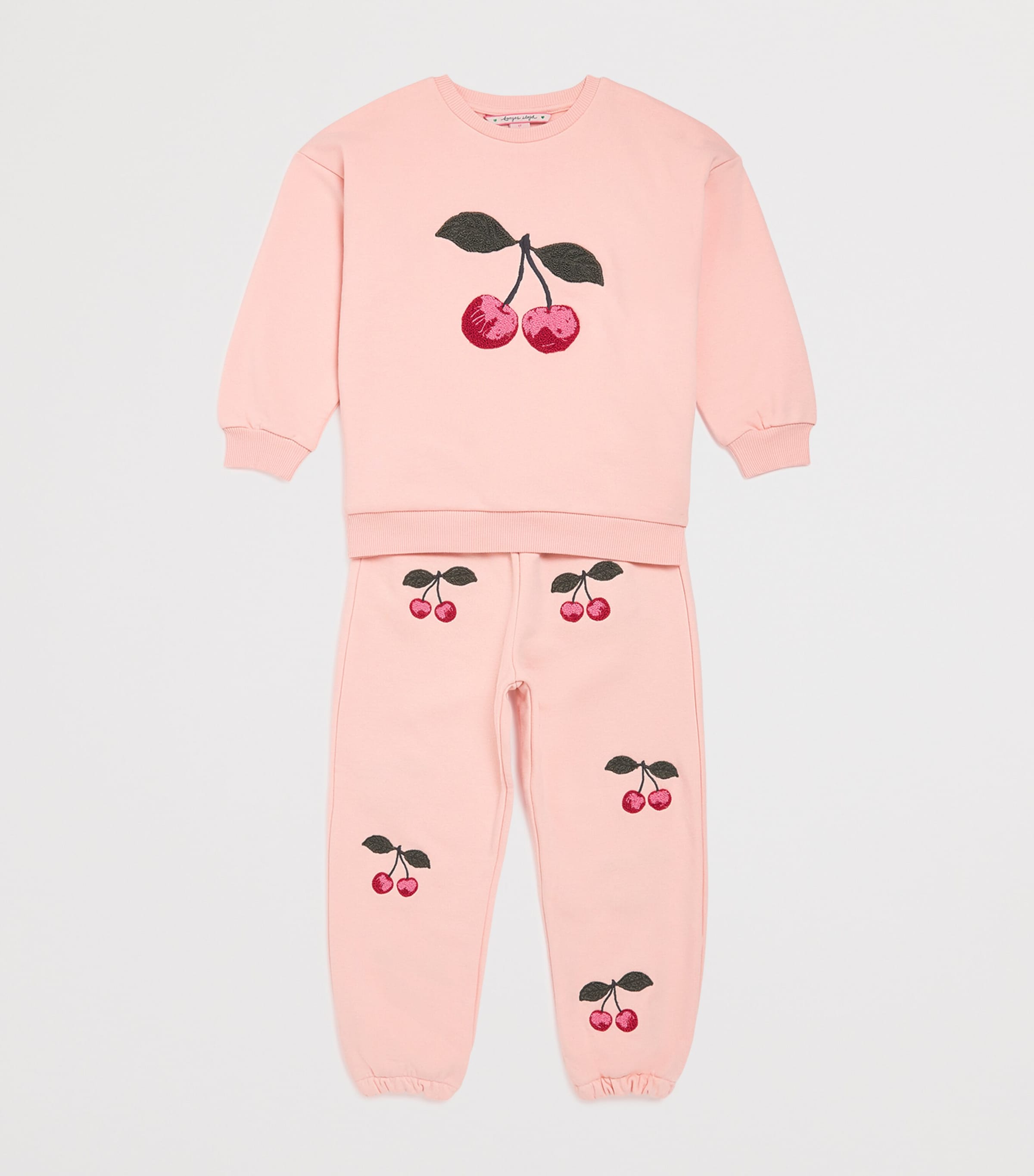 Organic Cotton-Blend Lou Sweatpants (6 Months - 10 Years) EVENING SAND Image 3