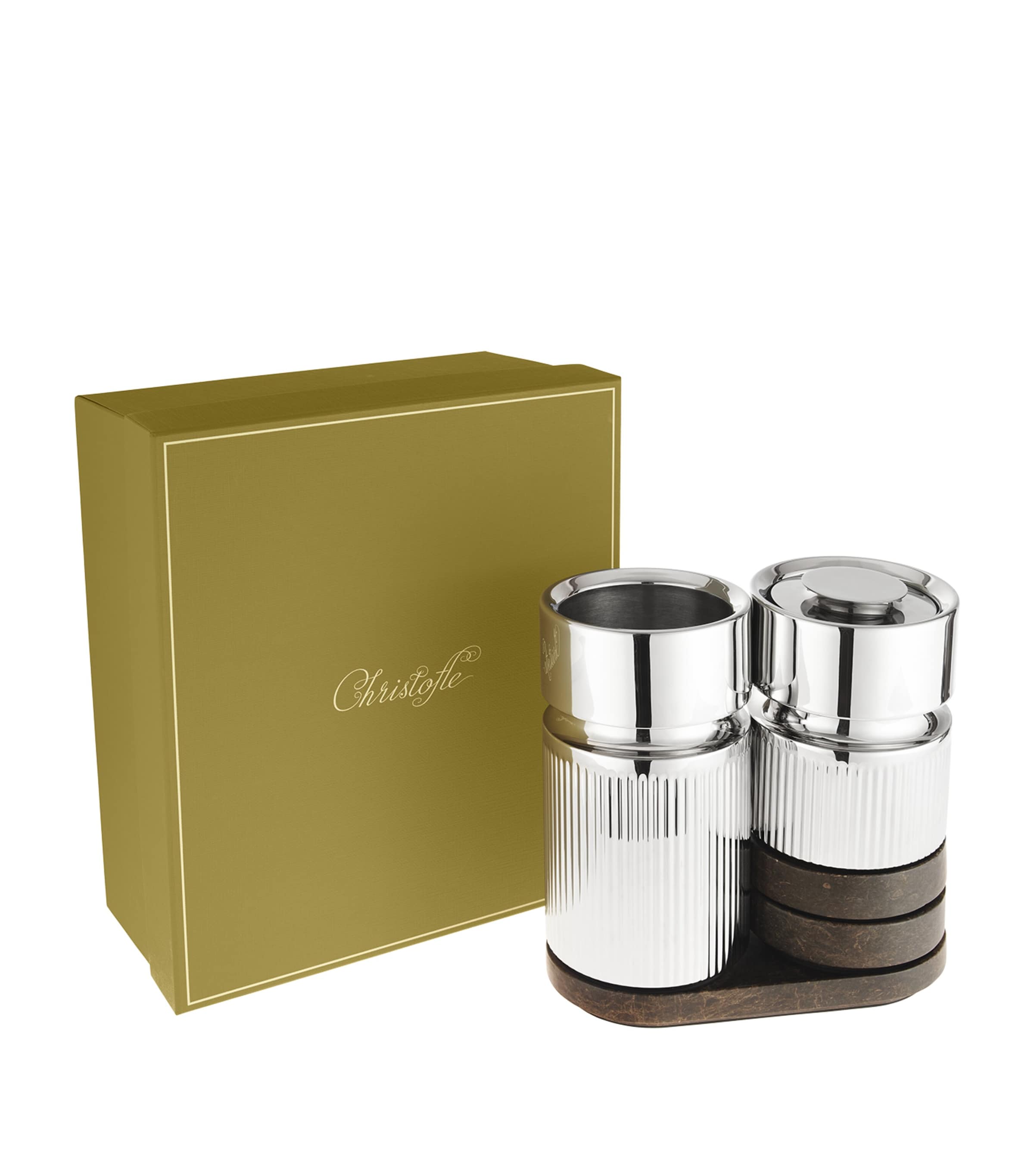 Christofle Stainless Steel Club 30 Barware Set Silver Image 5