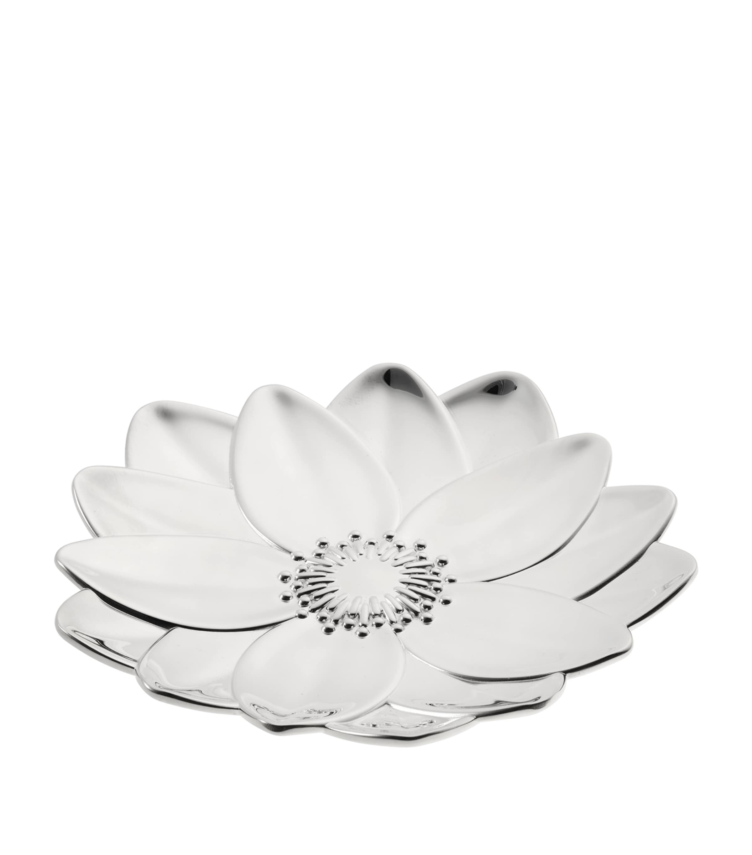Christofle Silver-Plated L'herbier Lotus Bowl (11.5cm) Silver Image 3