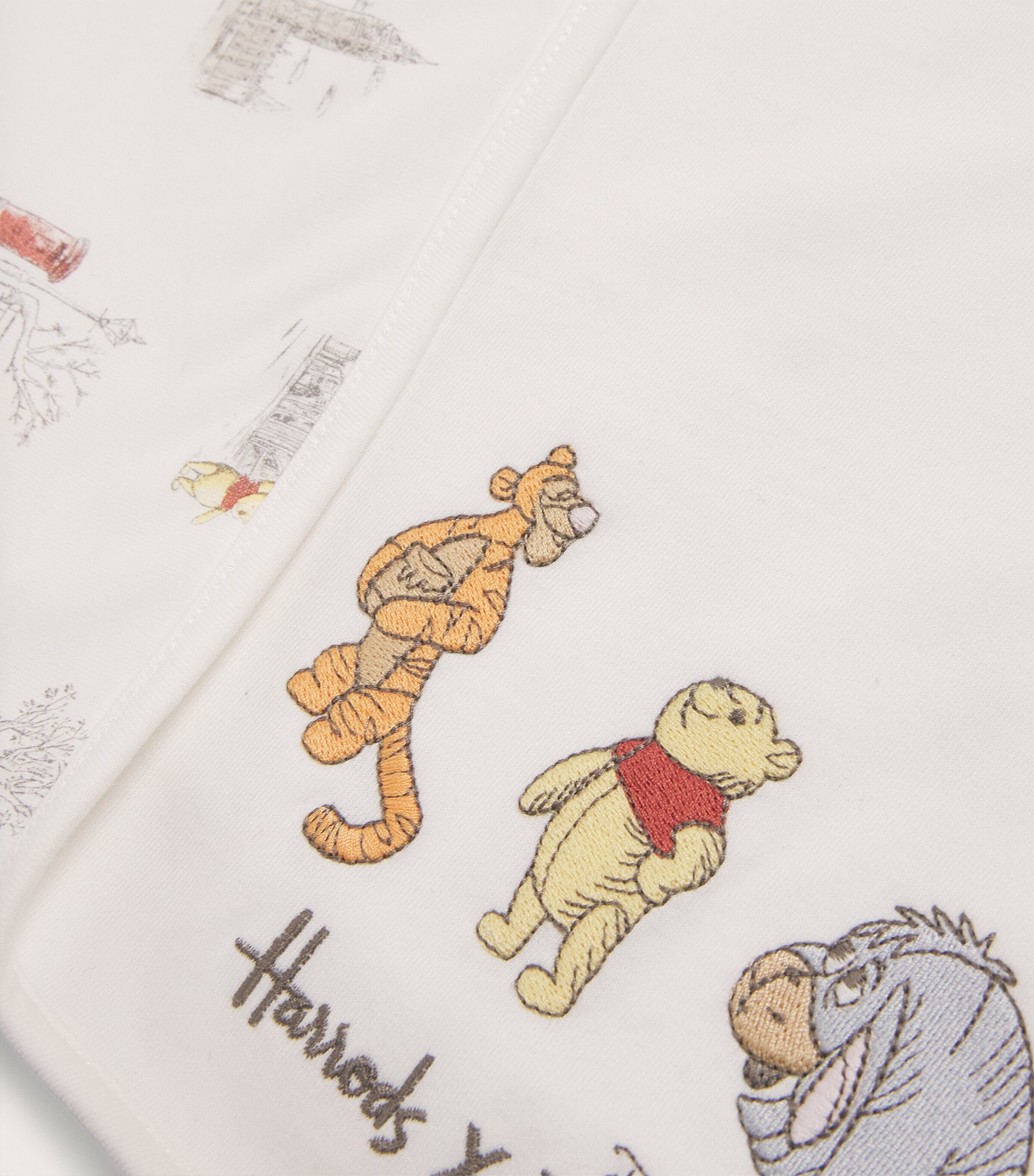 Harrods x Disney Winnie the Pooh Blanket Harrods UK