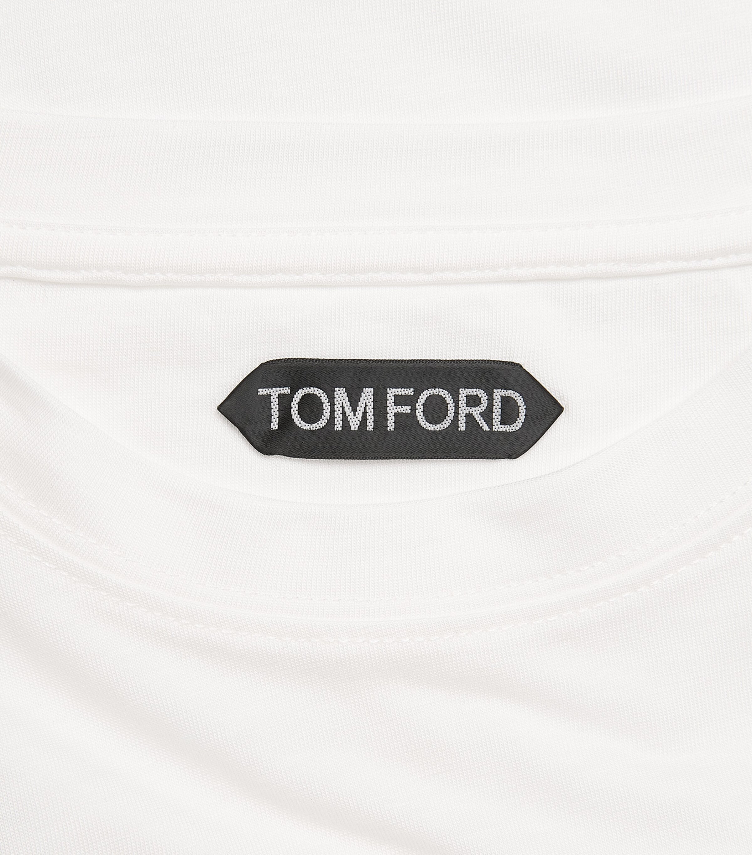 TOM FORD Mens Lyocell-Cotton Long-Sleeve T-Shirt Wab Image 6