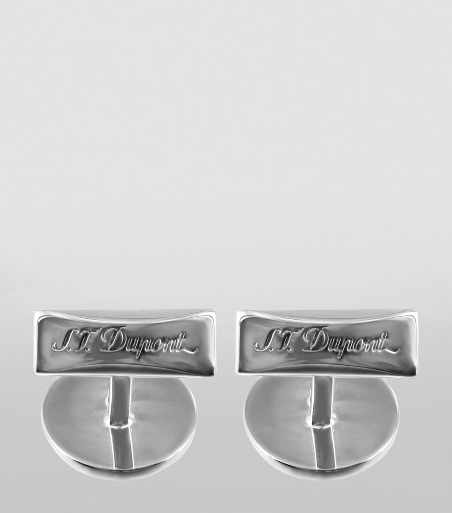 Iconic Monogram Cufflinks SILVER Image 4