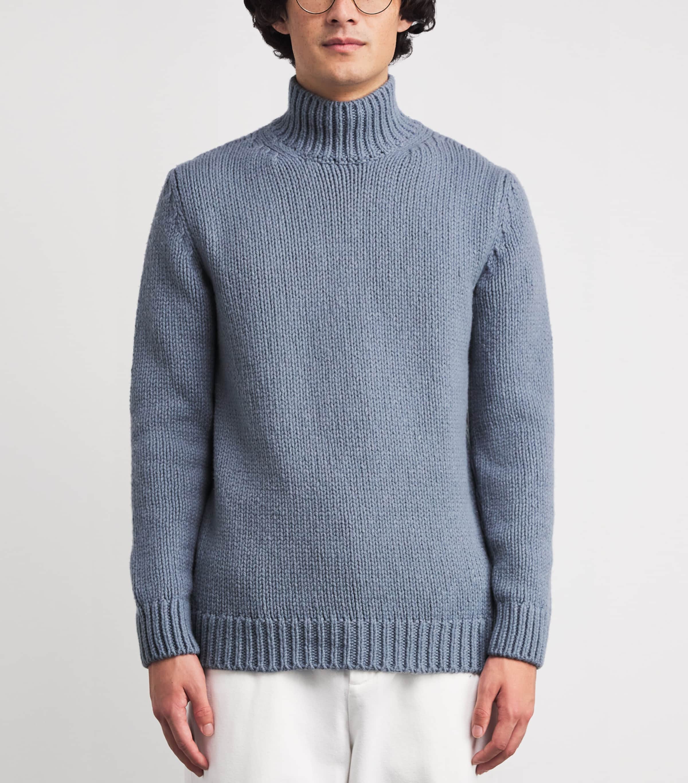 Wool High-Neck Sweater ZUCCHERO Image 3