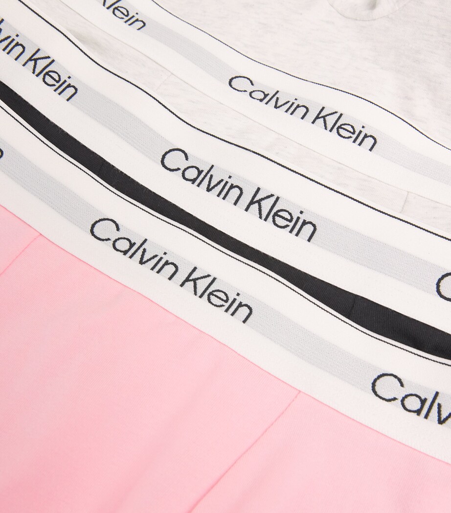 Stretch-Cotton Icon Relaxed Trunks (Pack of 3) VR0-MULTI Image 5