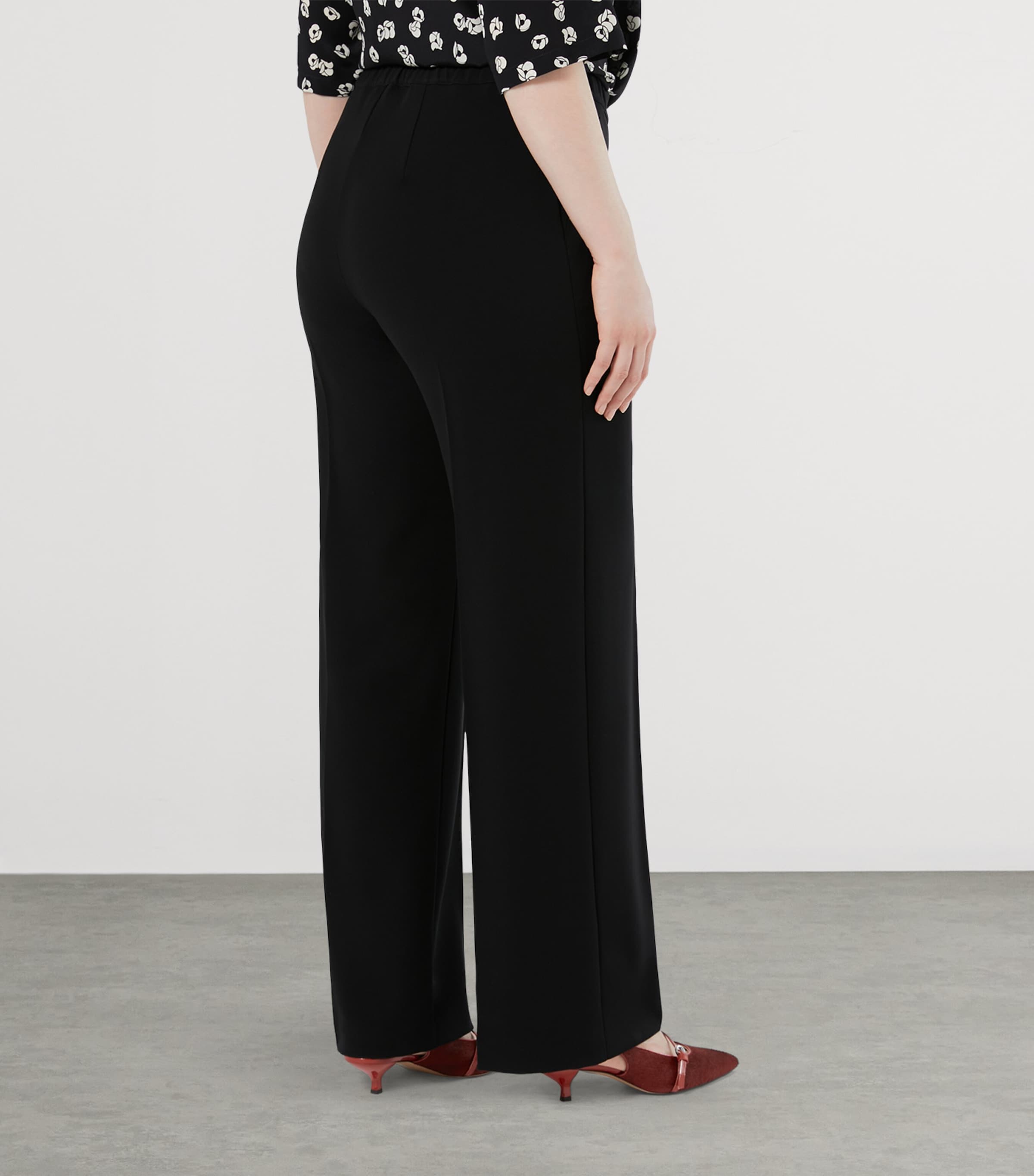 Cady Franz Straight Trousers BLACK Image 3