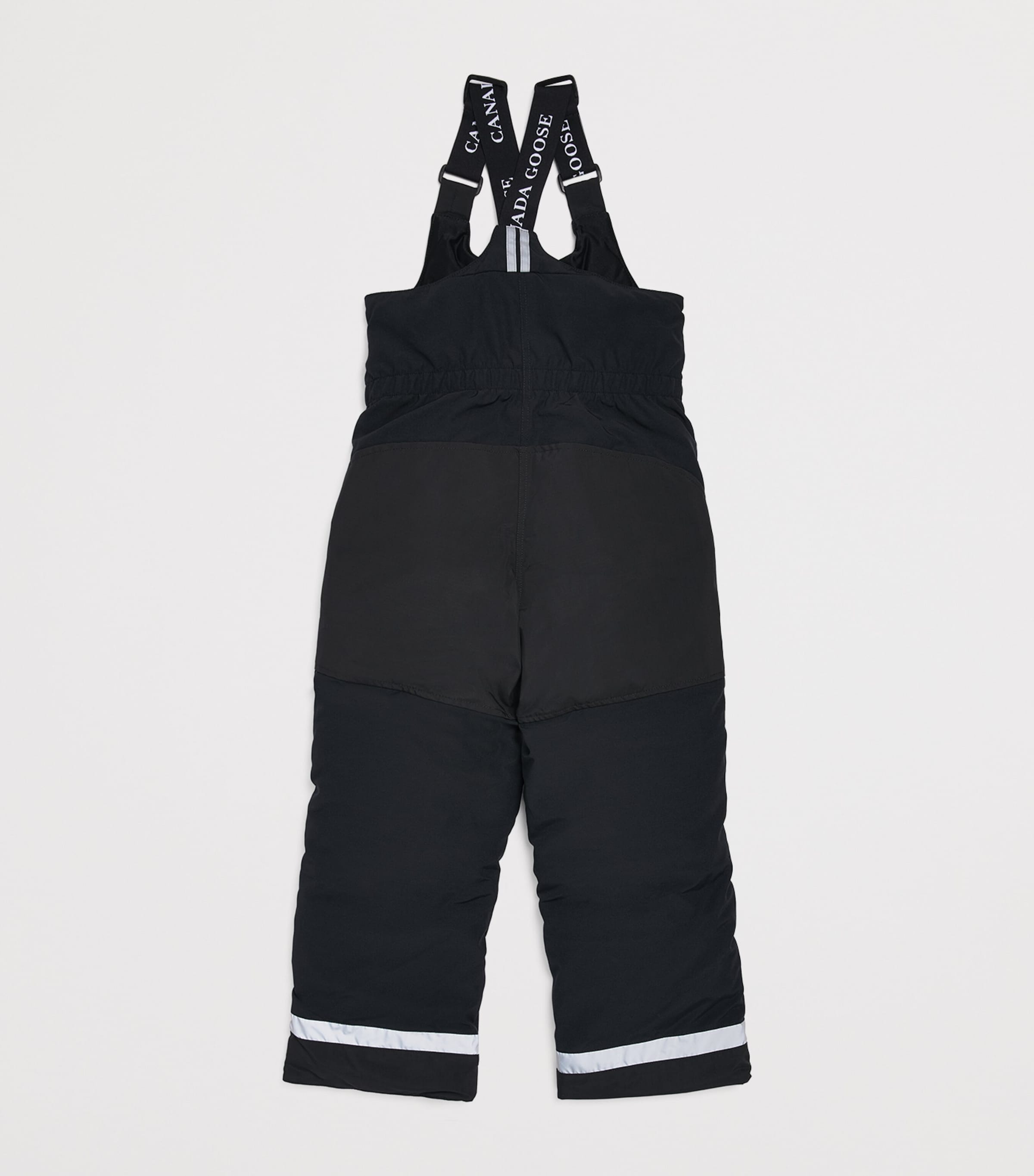 Canada Goose Kids Eaglet Bib Overalls (2-7 Years) Black Noir Image 2