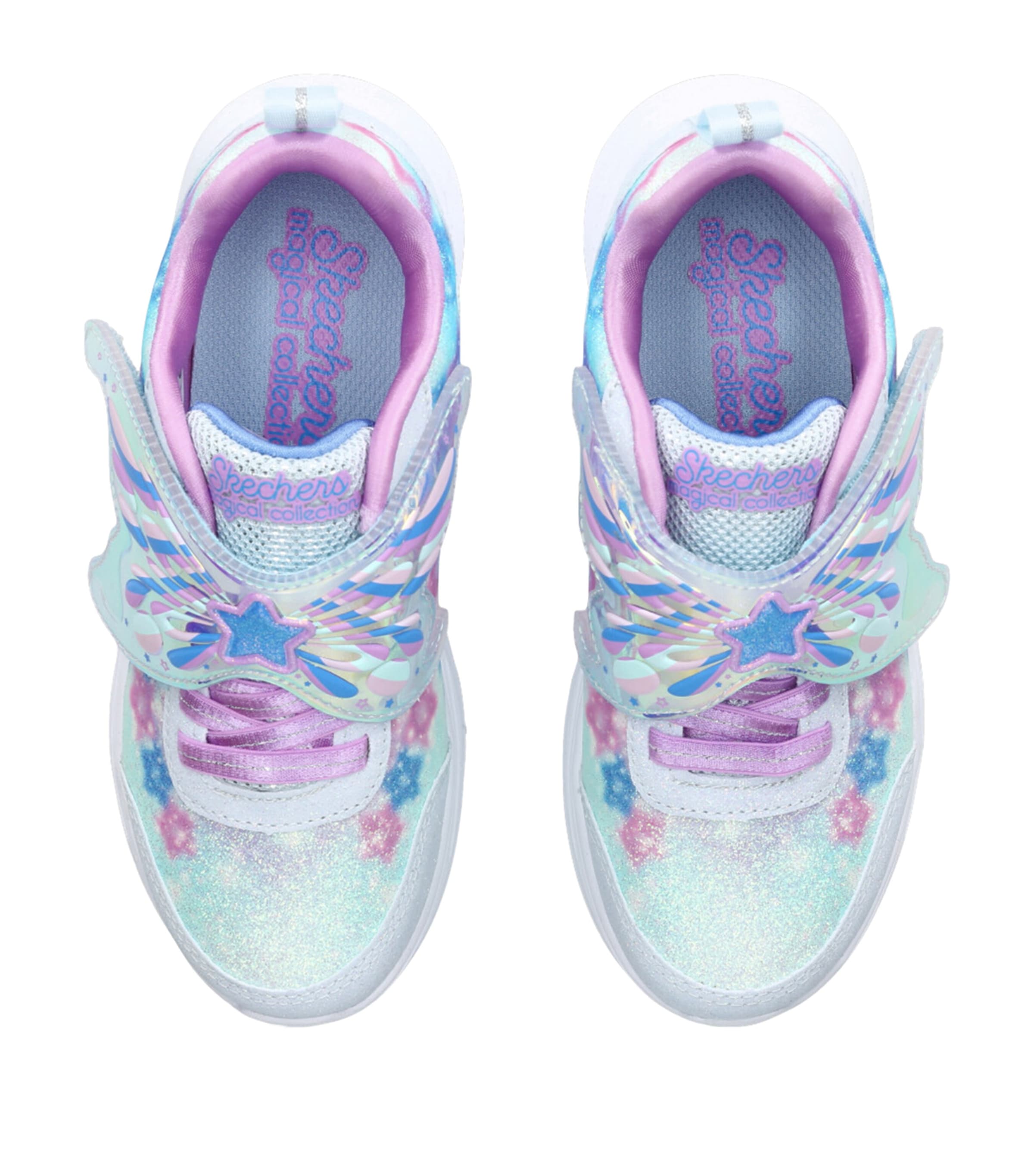 Skechers Glimmer Kicks Sneakers Purple Image 4