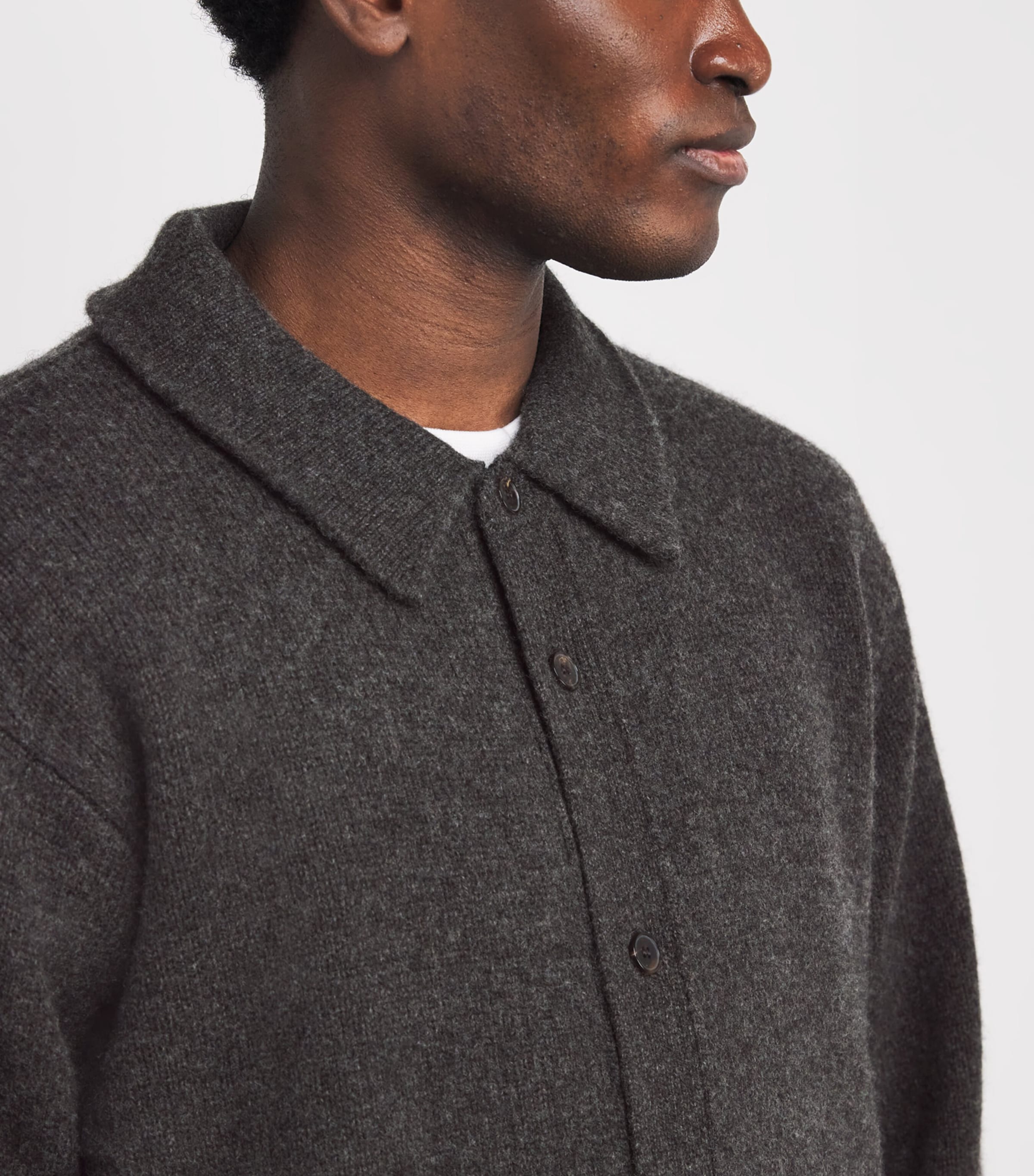 Yak-Merino Wool Cardigan DKMC Image 6