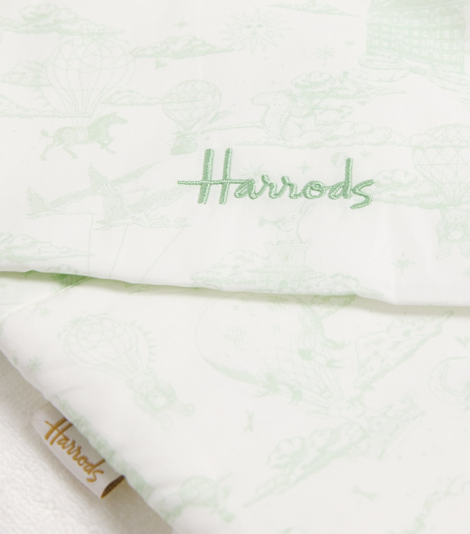 Organic Cotton Hooded Towel and Wash Mitt Set (70cm x 70cm) GREEN Image 4