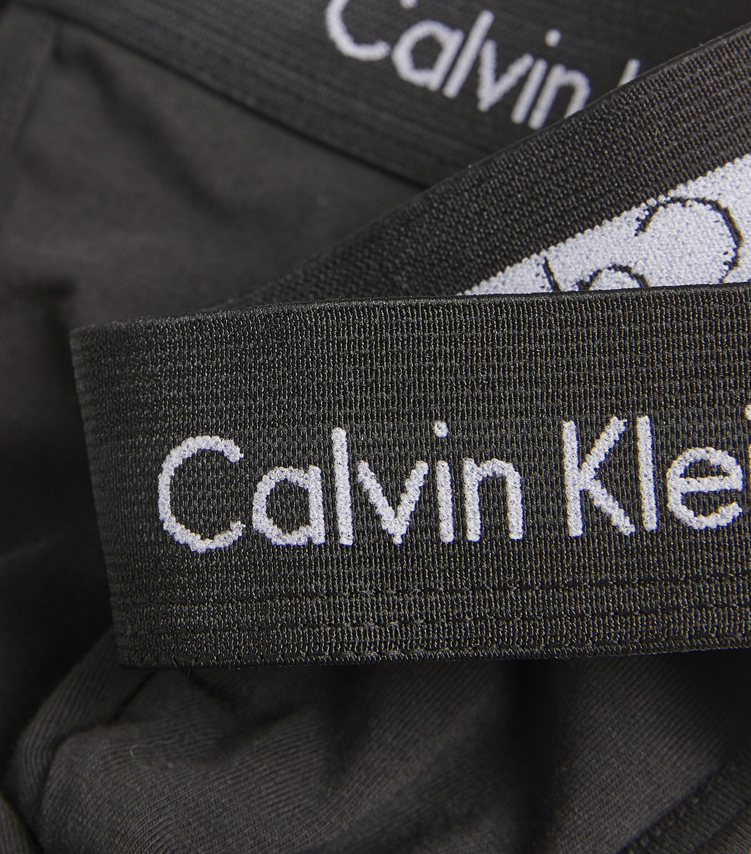 Stretch-Cotton Thong Briefs (Pack Of 2) 001 BLACK Image 5