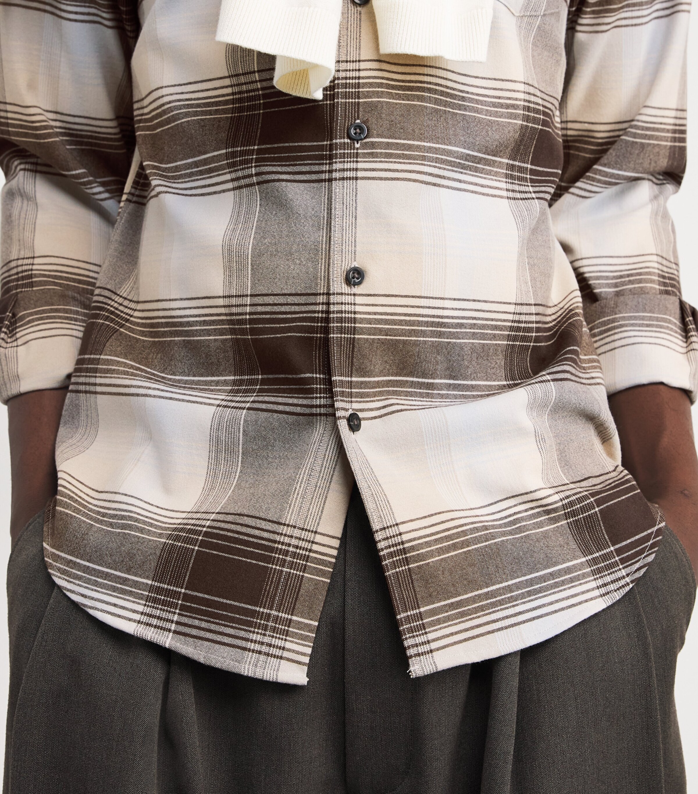 Missoula Plaid Shirt 400WCC WHITECAP Image 6