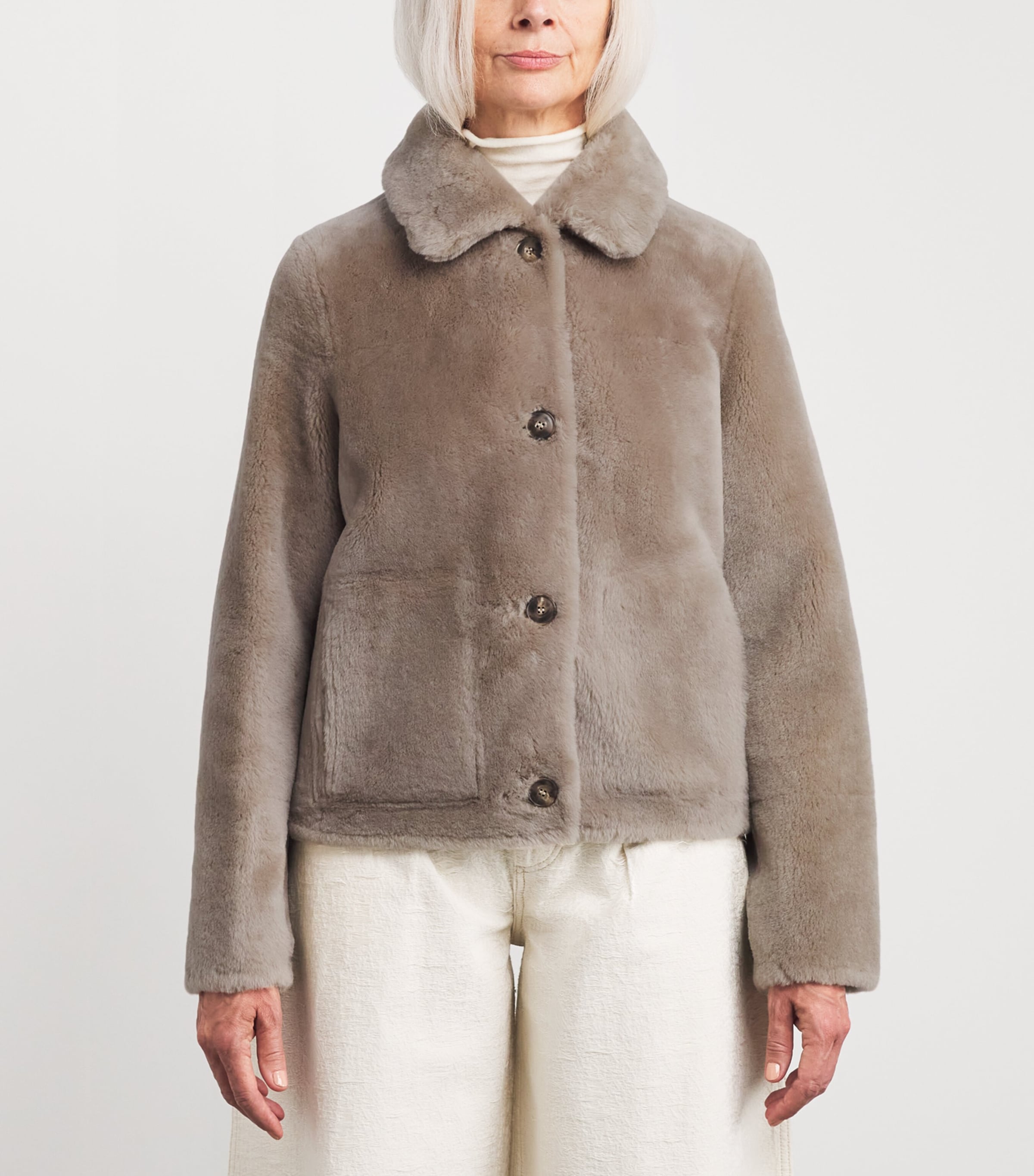Lamb Fur Jacket A9113 Image 3