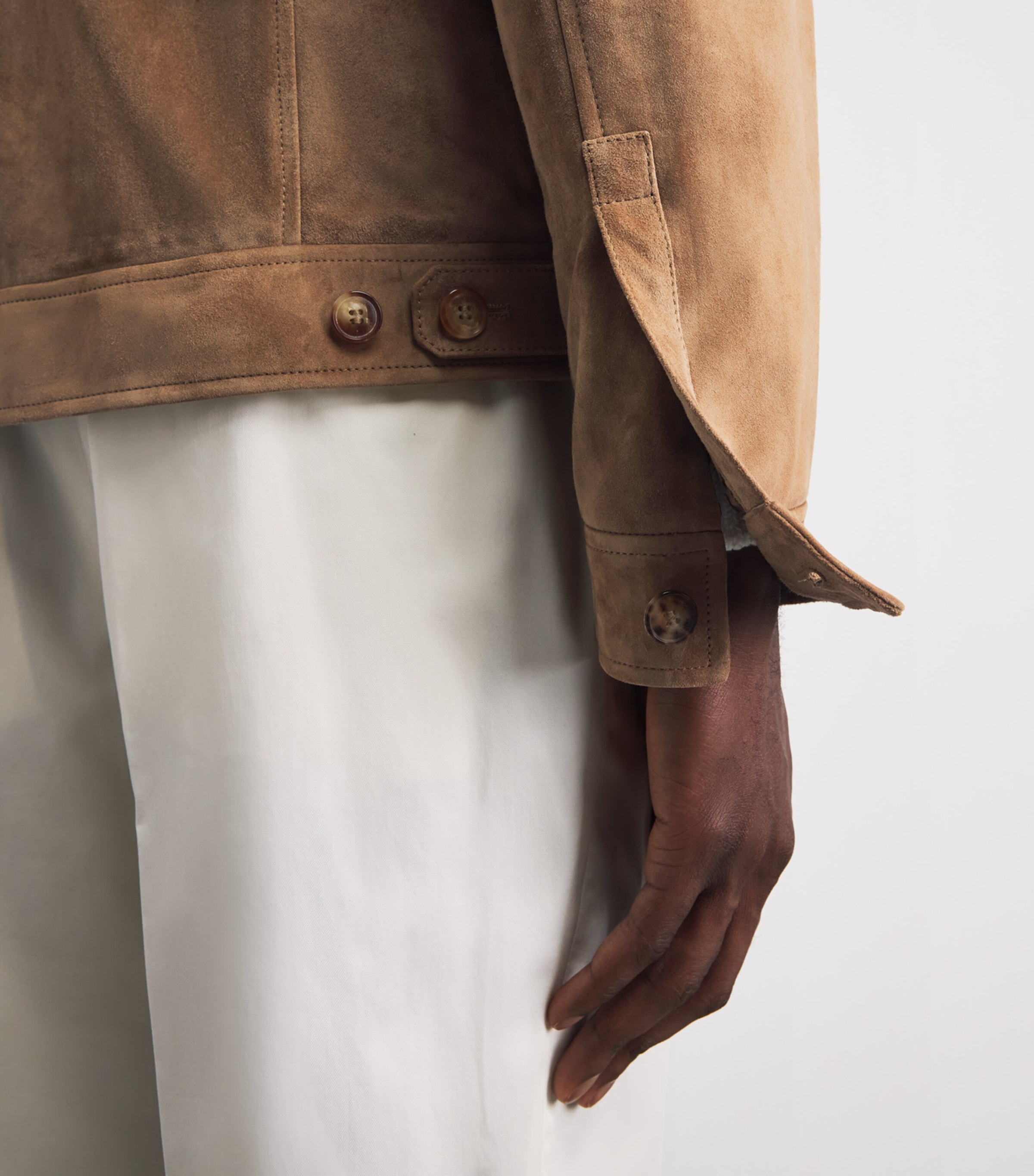 Suede Sedona Jacket CAFE AU LAIT Image 6