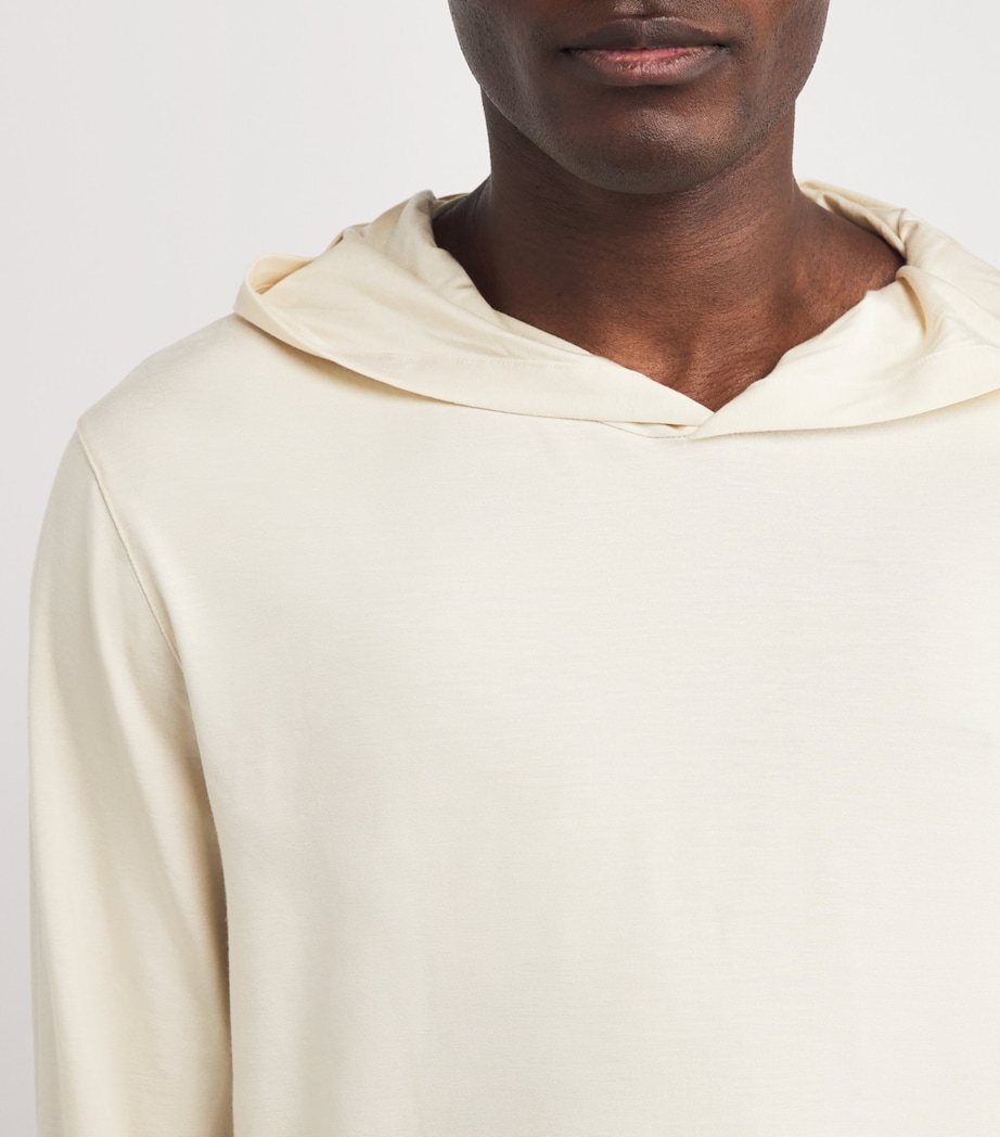 Micromodal Basel Hoodie ECRU Image 6